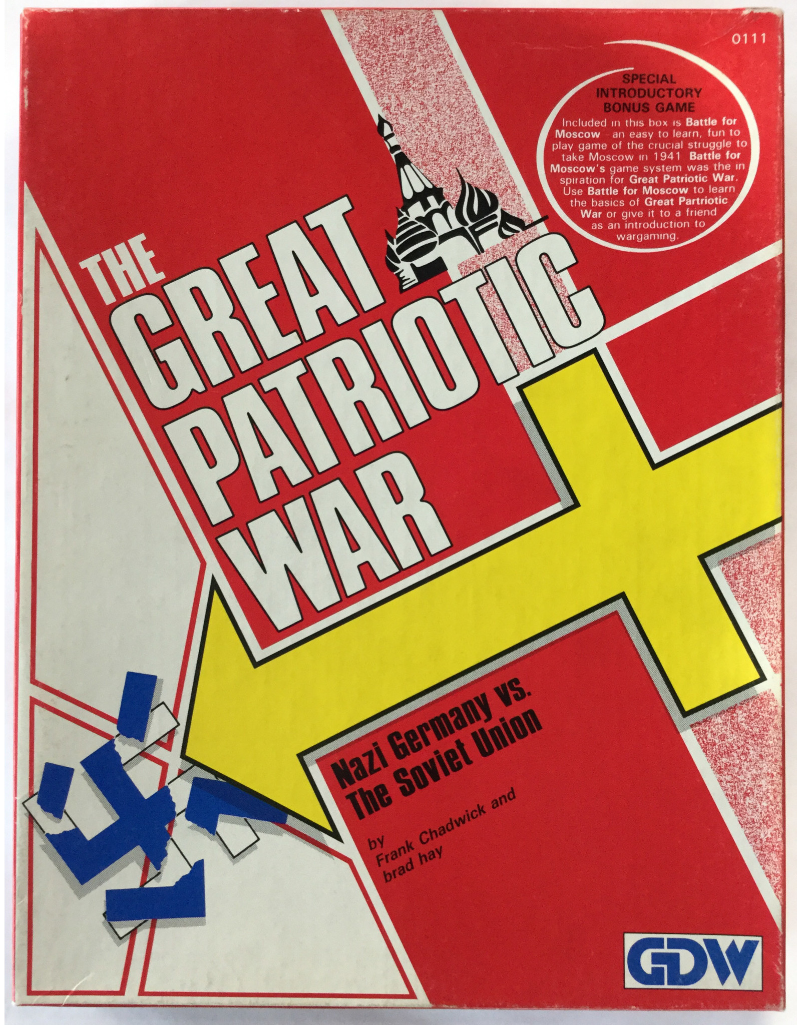 Game Designers Workshop The Great Patriotic War: Nazi Germany vs. The Soviet Union (1988)