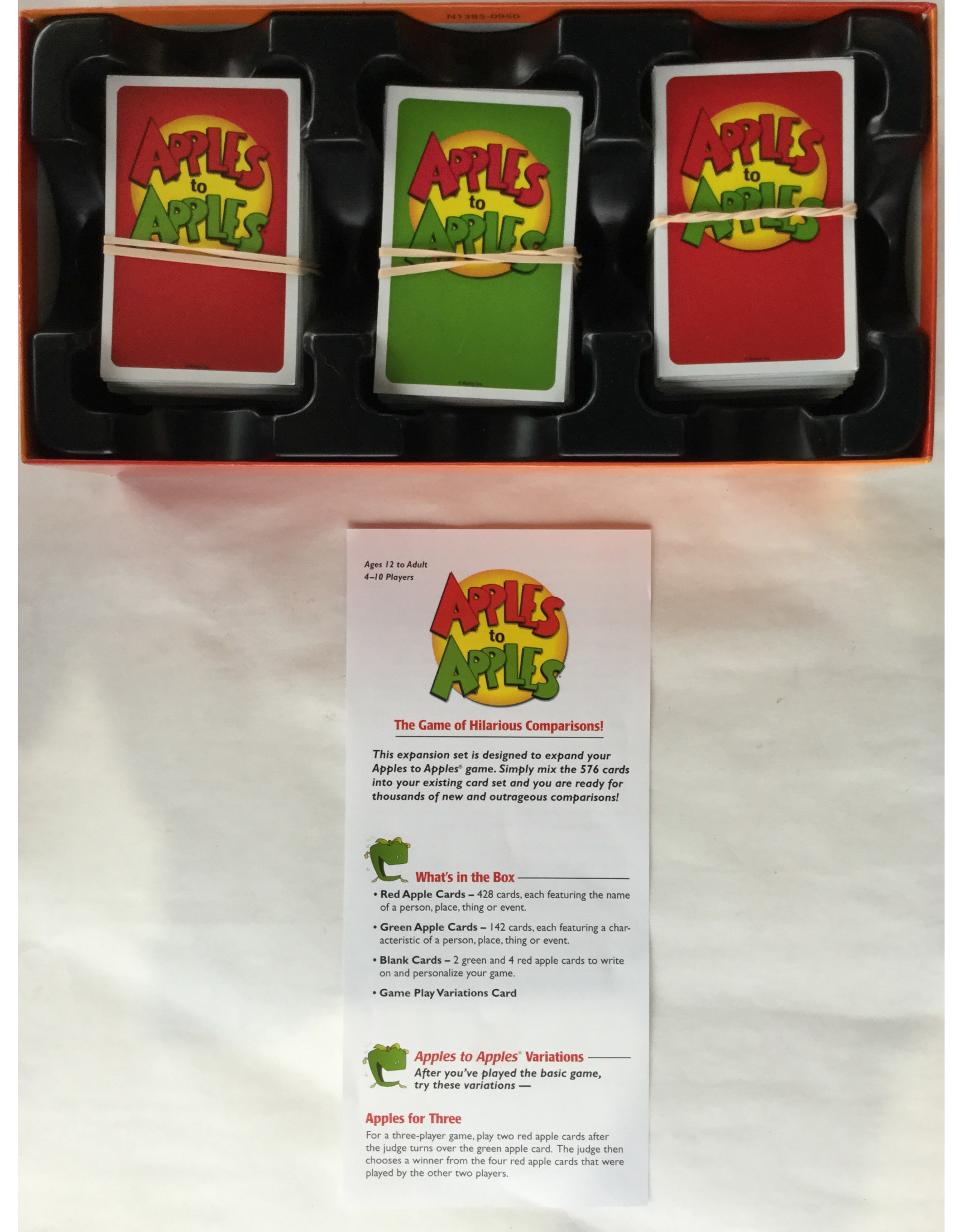 Mattel Apples to Apples Expansion One (2007)