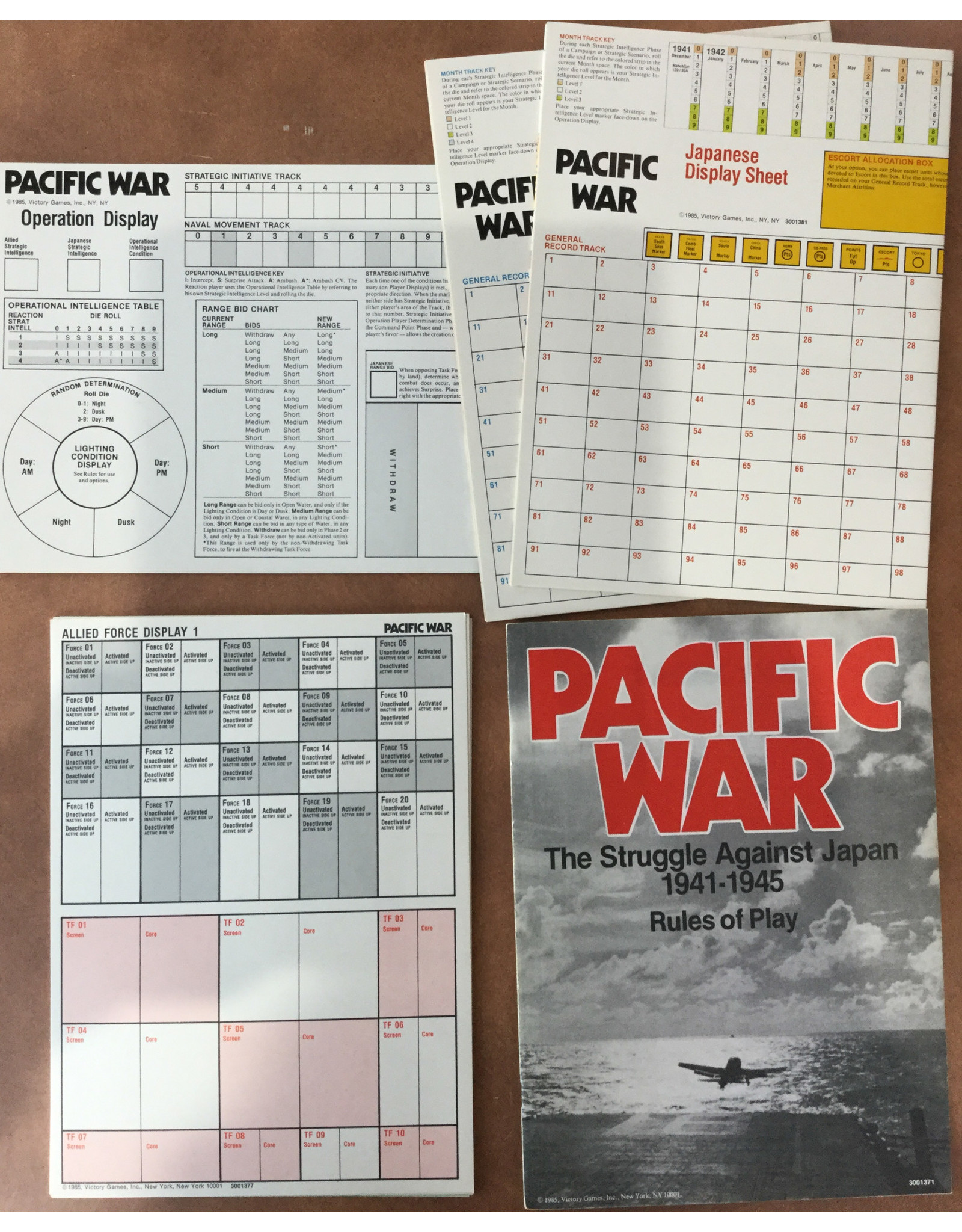 Victory Games Pacific War The Struggle Against Japan 1941-1945 (1985)