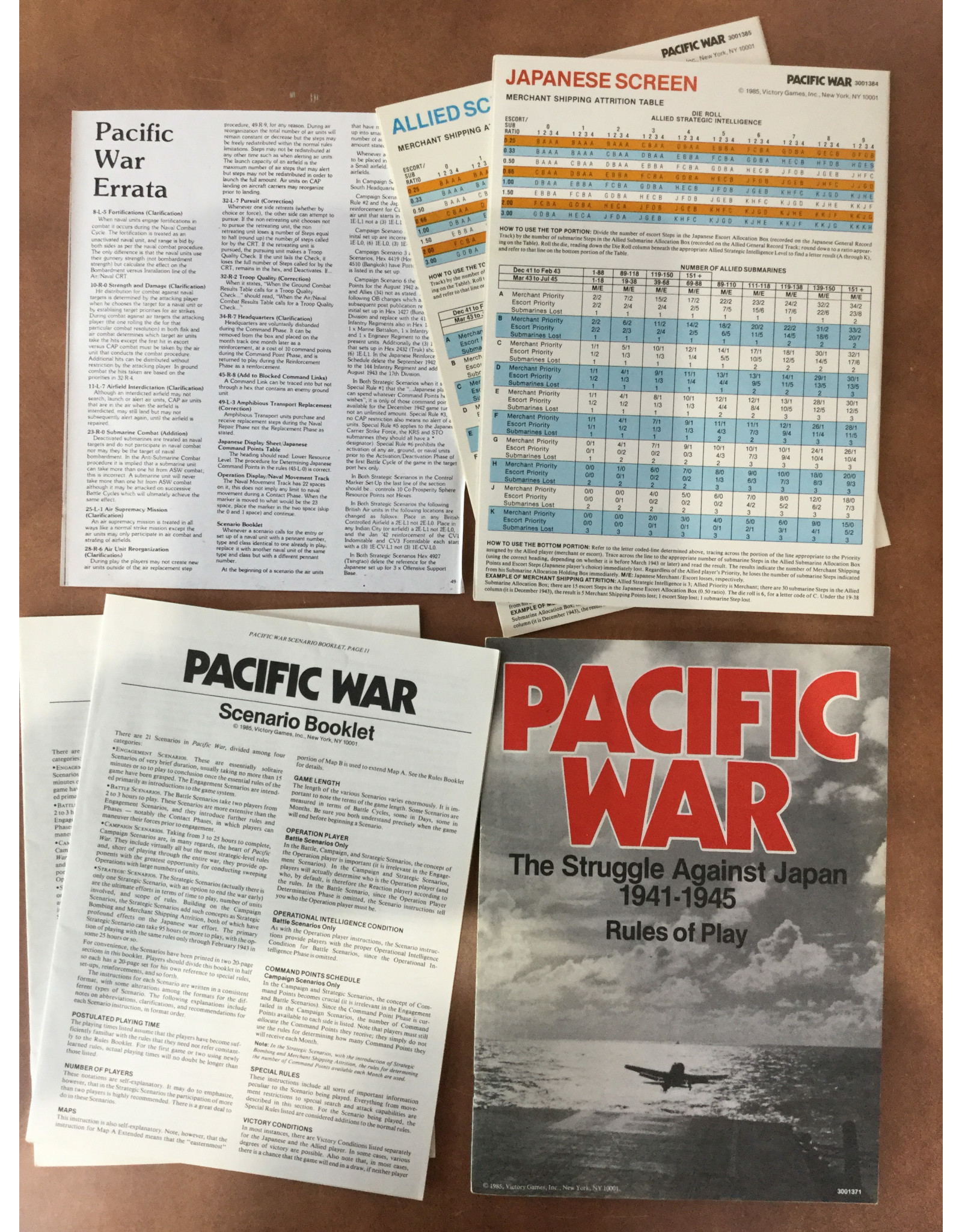 Victory Games Pacific War The Struggle Against Japan 1941-1945