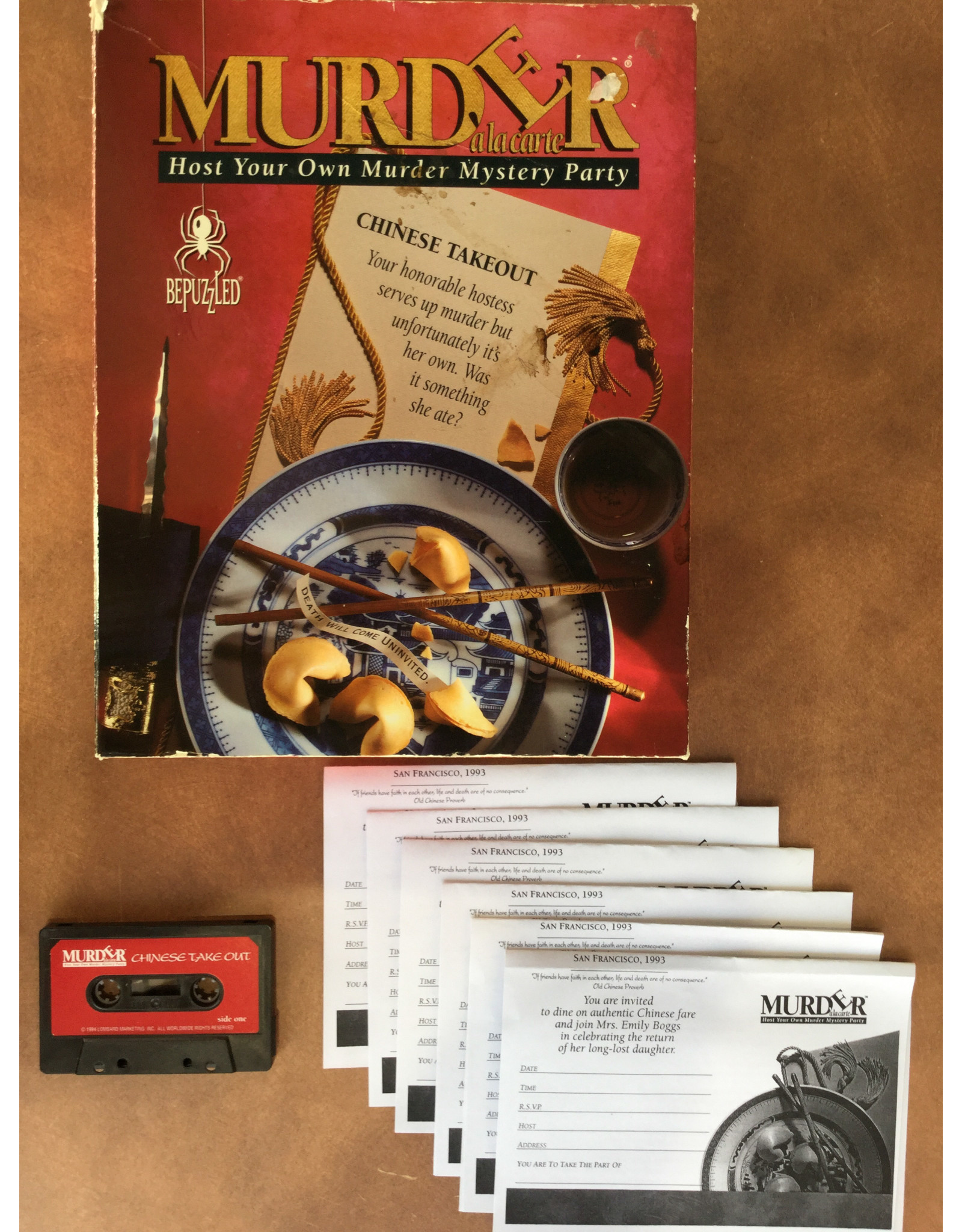 Bepuzzled Murder à la carte: Chinese Takeout (1994) (used)