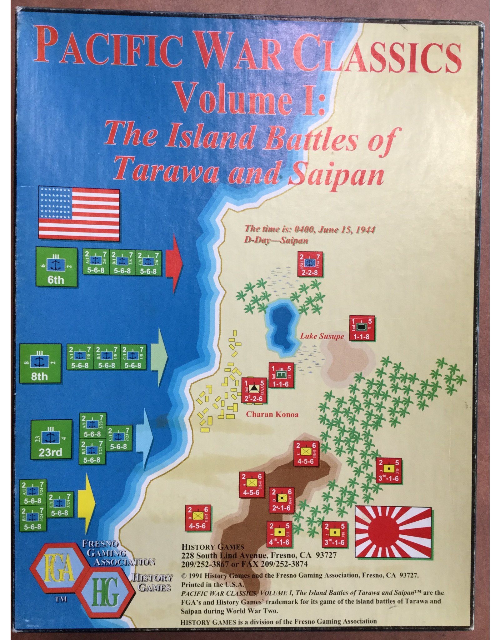 History Games Pacific War Classics Volume 1 The Island Battles of Tarawa and Saipan