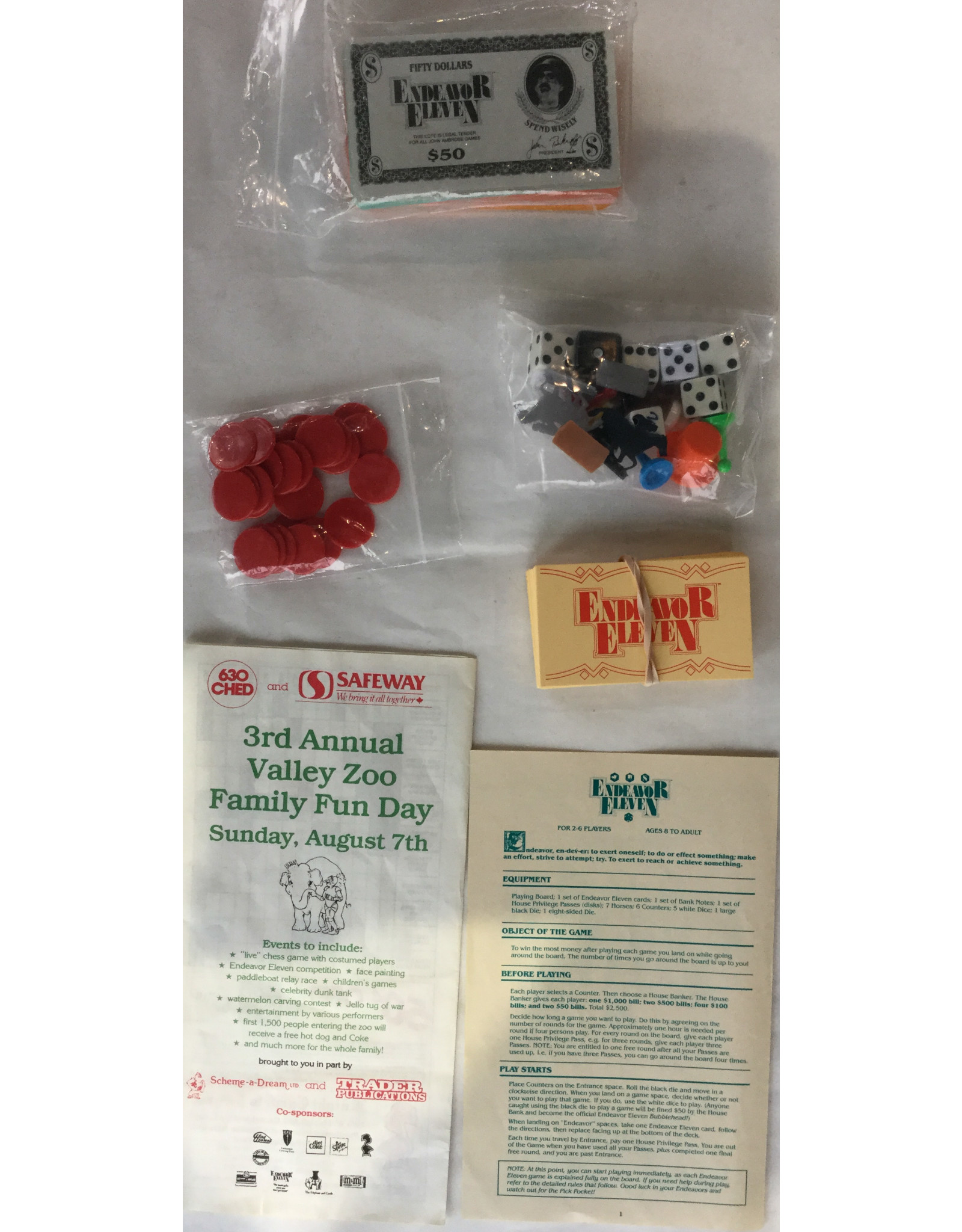 John Ambrose Games Endeavor Eleven (1984) Used