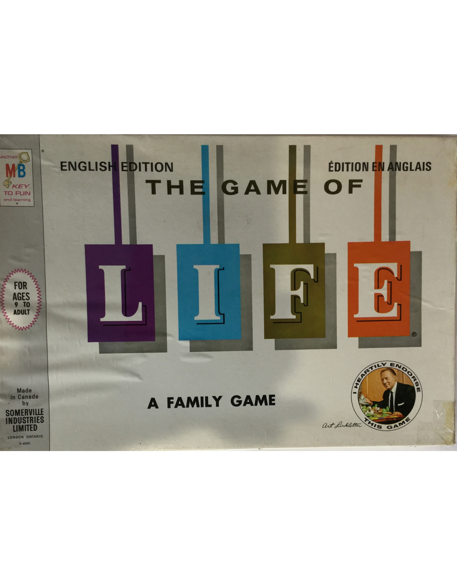 MILTON BRADLEY The Game of Life (1960)