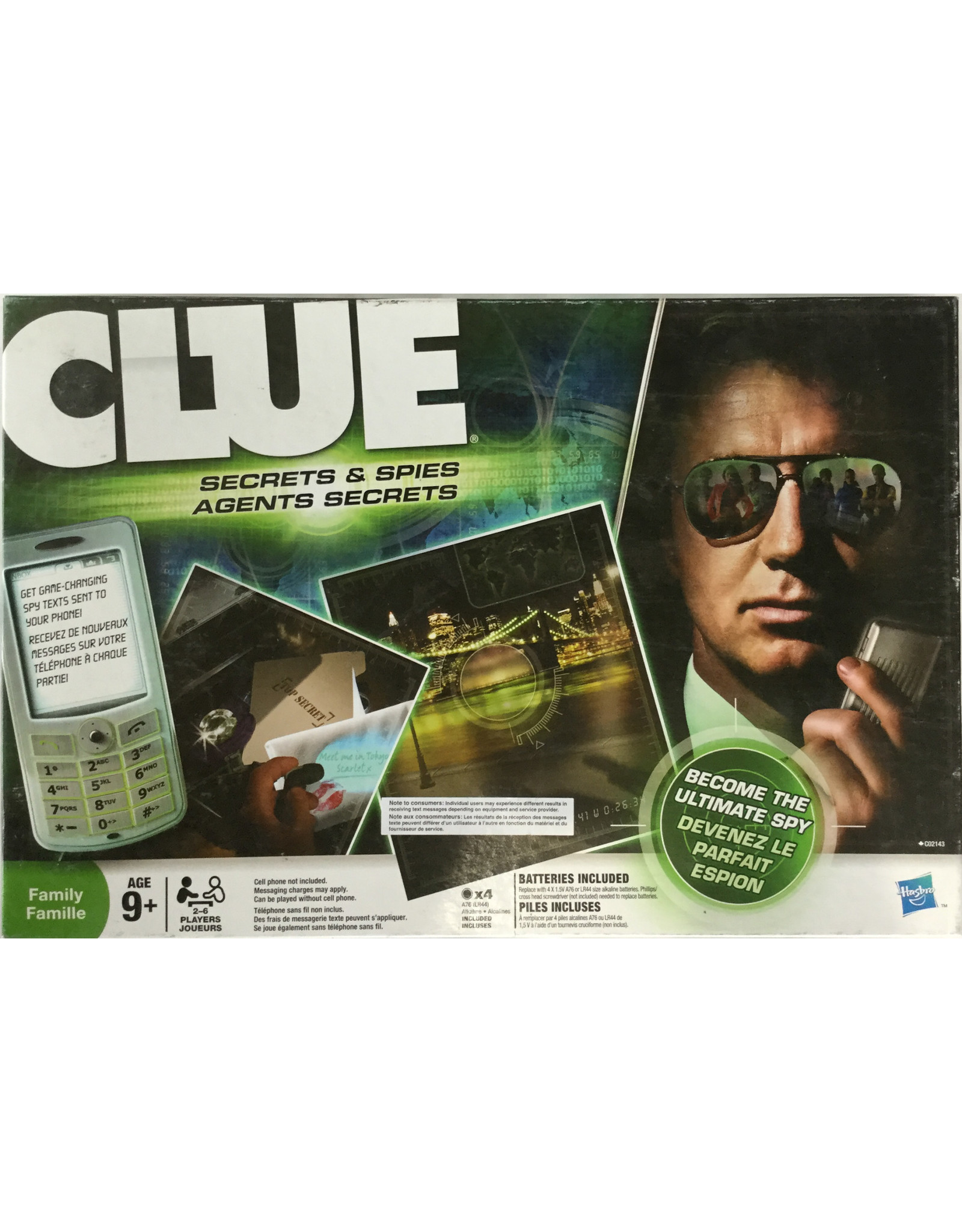 Hasbro Clue: Secrets and Spies (2009)