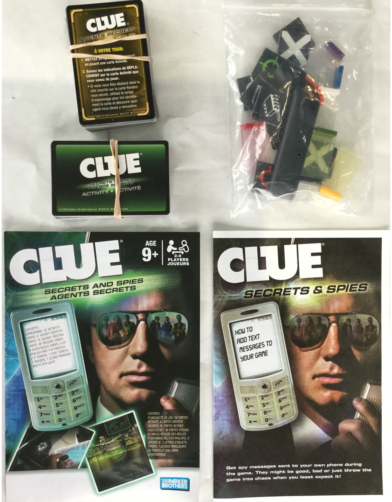 Hasbro Clue: Secrets & Spies (2009) (used)