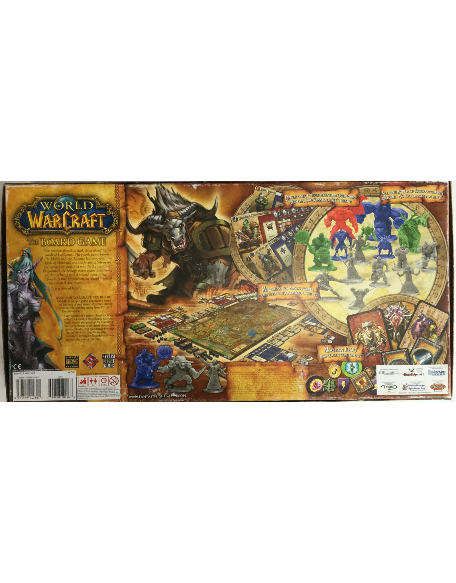Fantasy Flight Games World of Warcraft Board Game