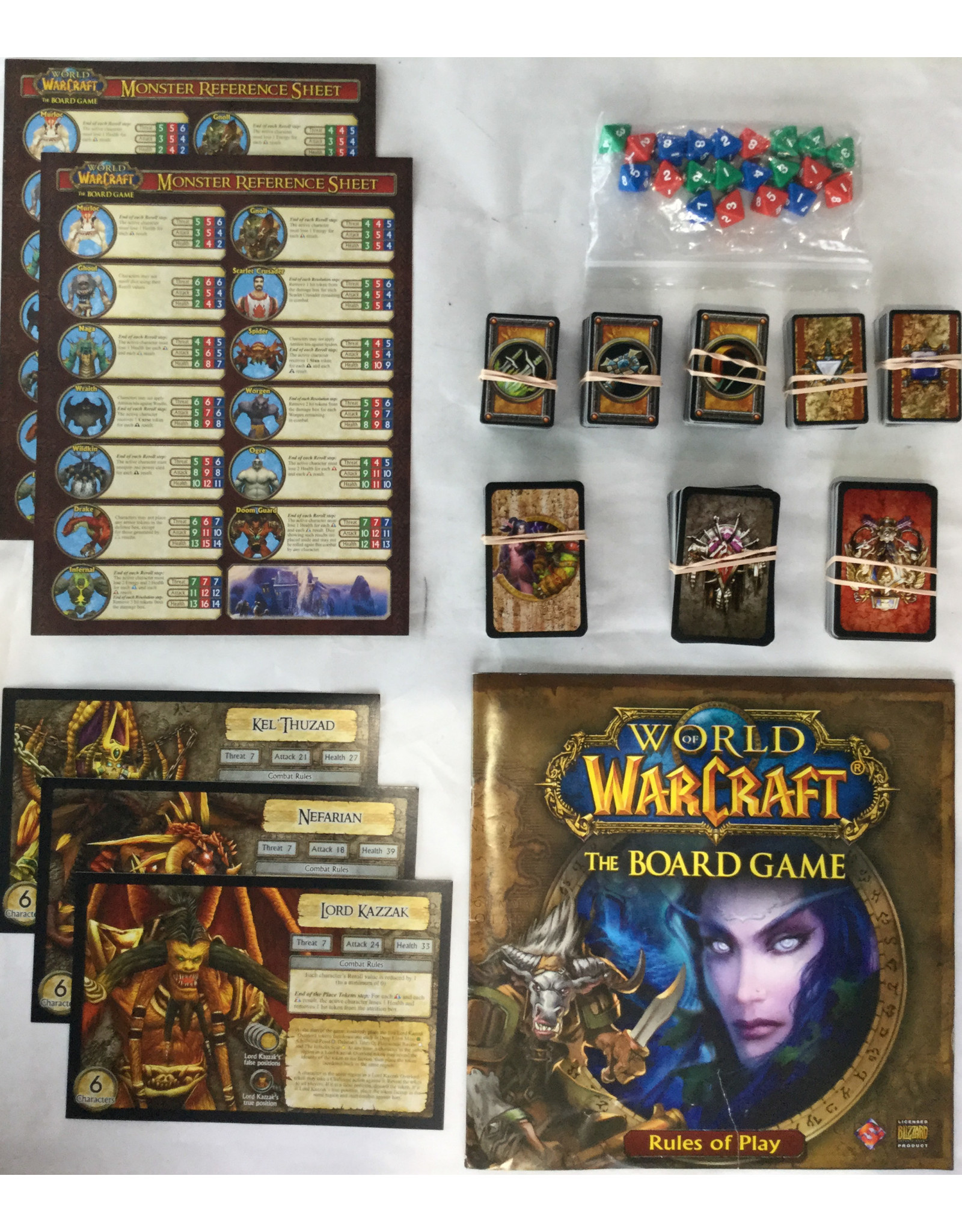 Fantasy Flight Games World of Warcraft: The Boardgame (2005) (used)