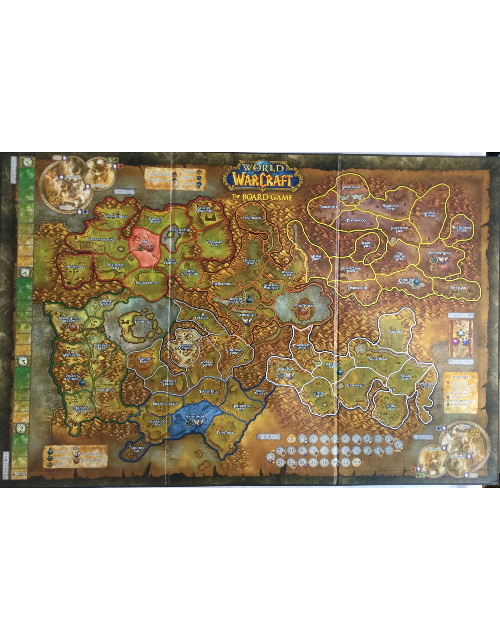 Fantasy Flight Games World of Warcraft: The Boardgame (2005) (used)
