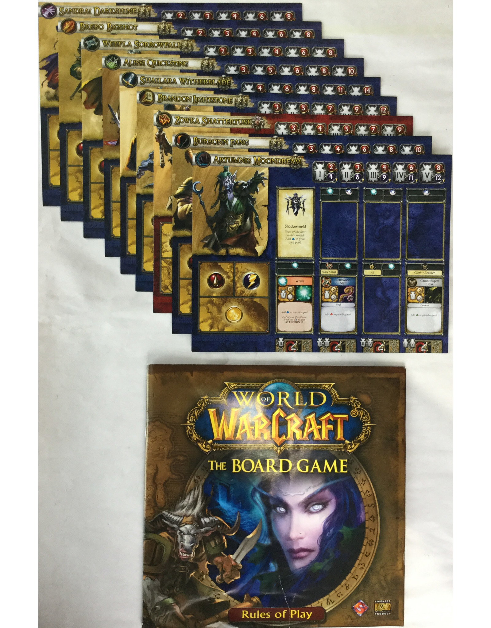 Fantasy Flight Games World of Warcraft: The Boardgame (2005) (used)