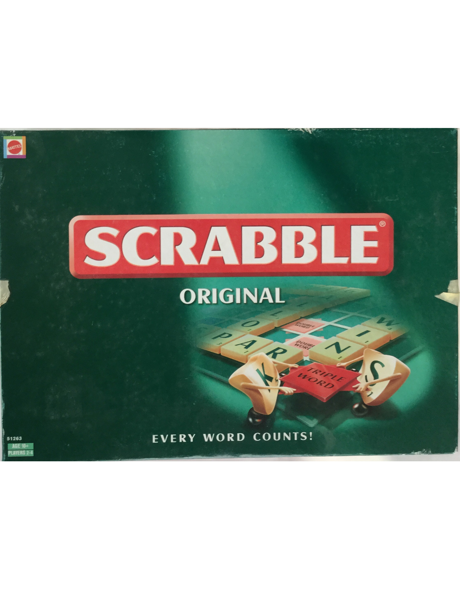 Mattel Scrabble (1948) (Scrabble Original) (Made in 2001) (used)
