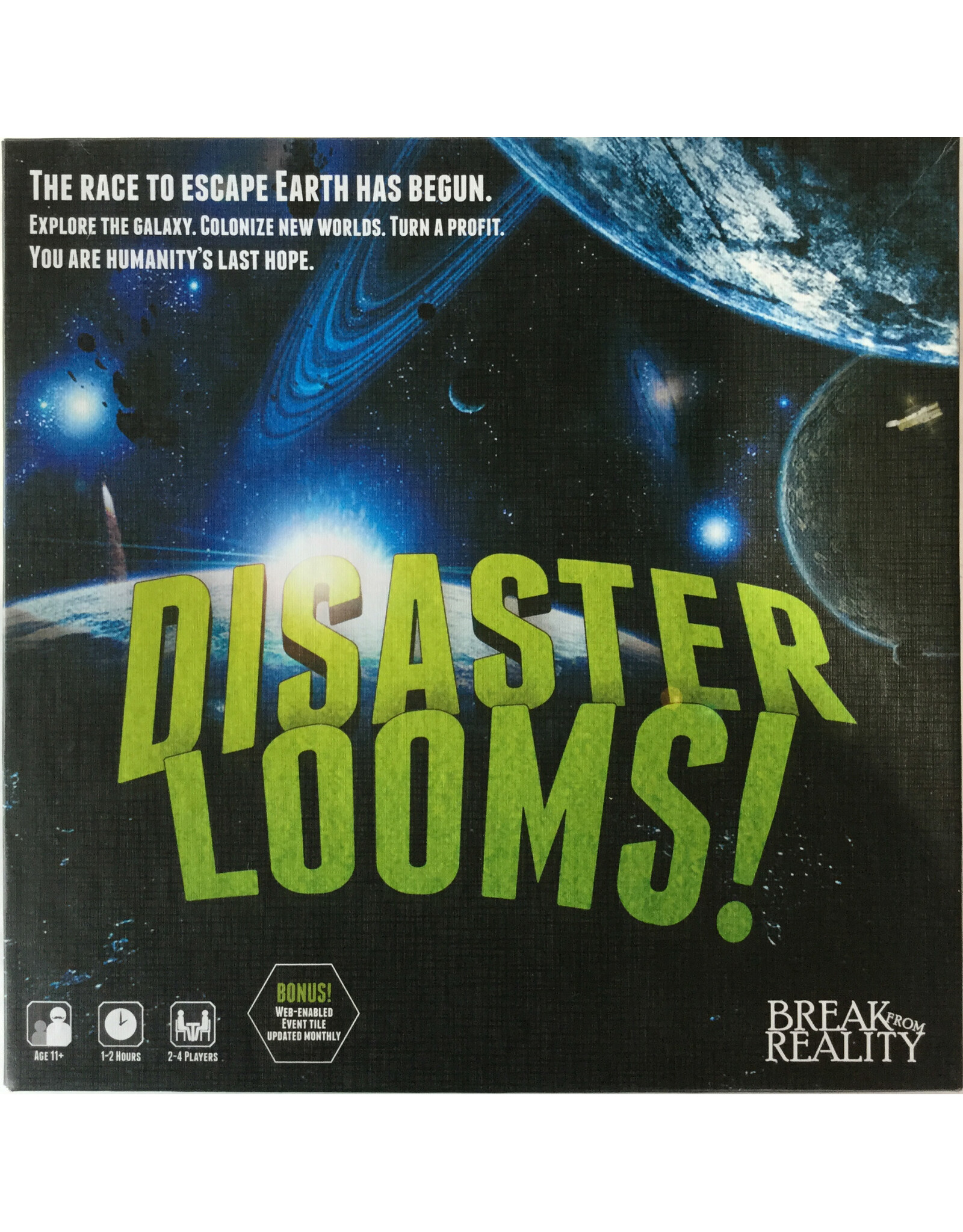 Break From Reality Games Disaster Looms! (2012) (used)