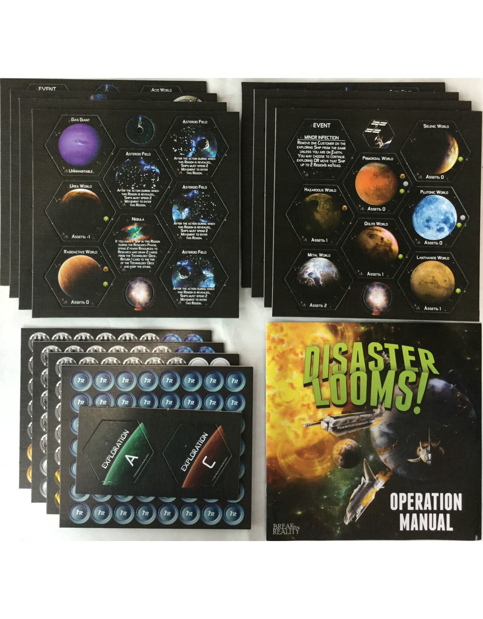 Break From Reality Games Disaster Looms! (2012) (used)