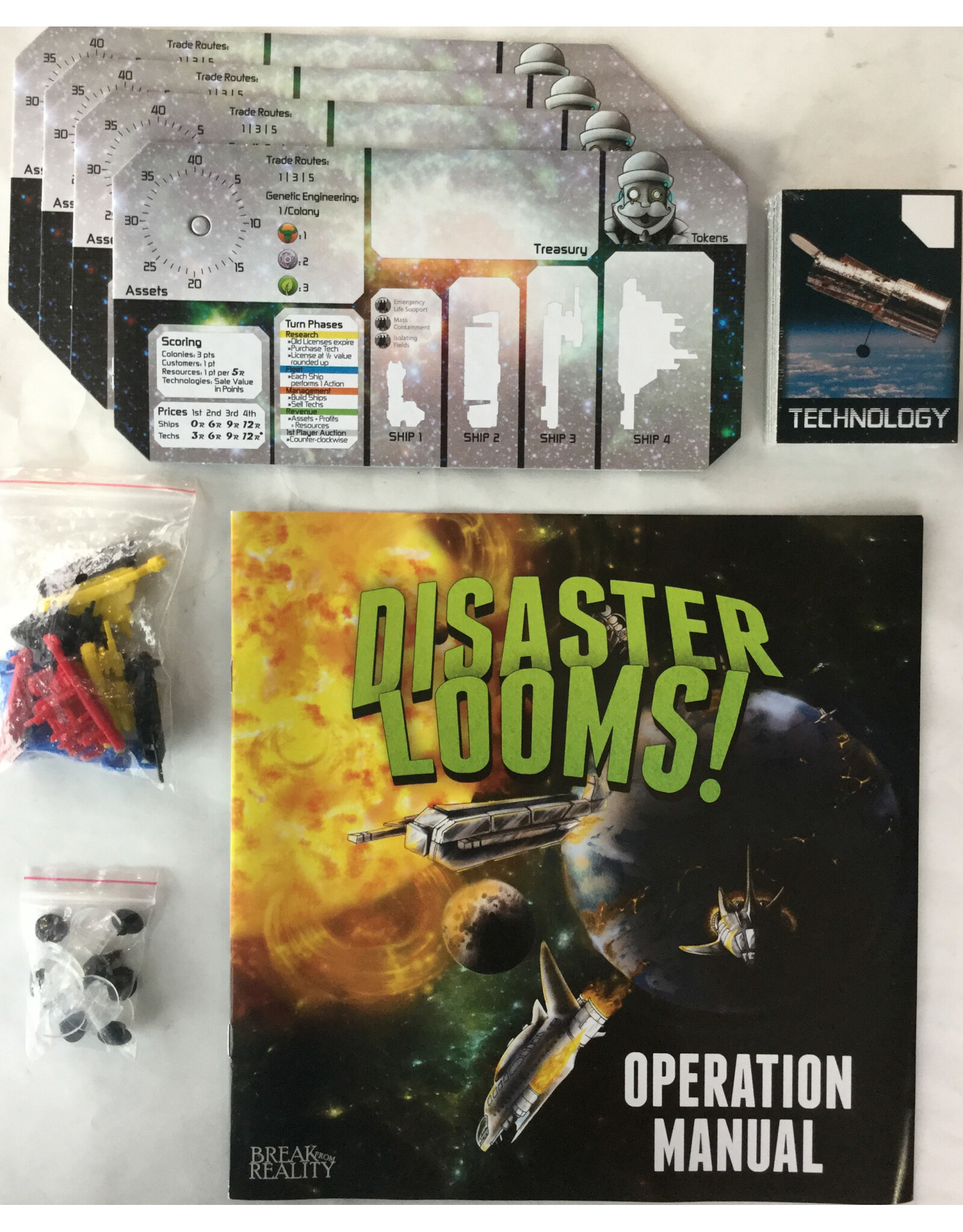 Break From Reality Games Disaster Looms! (2012) (used)