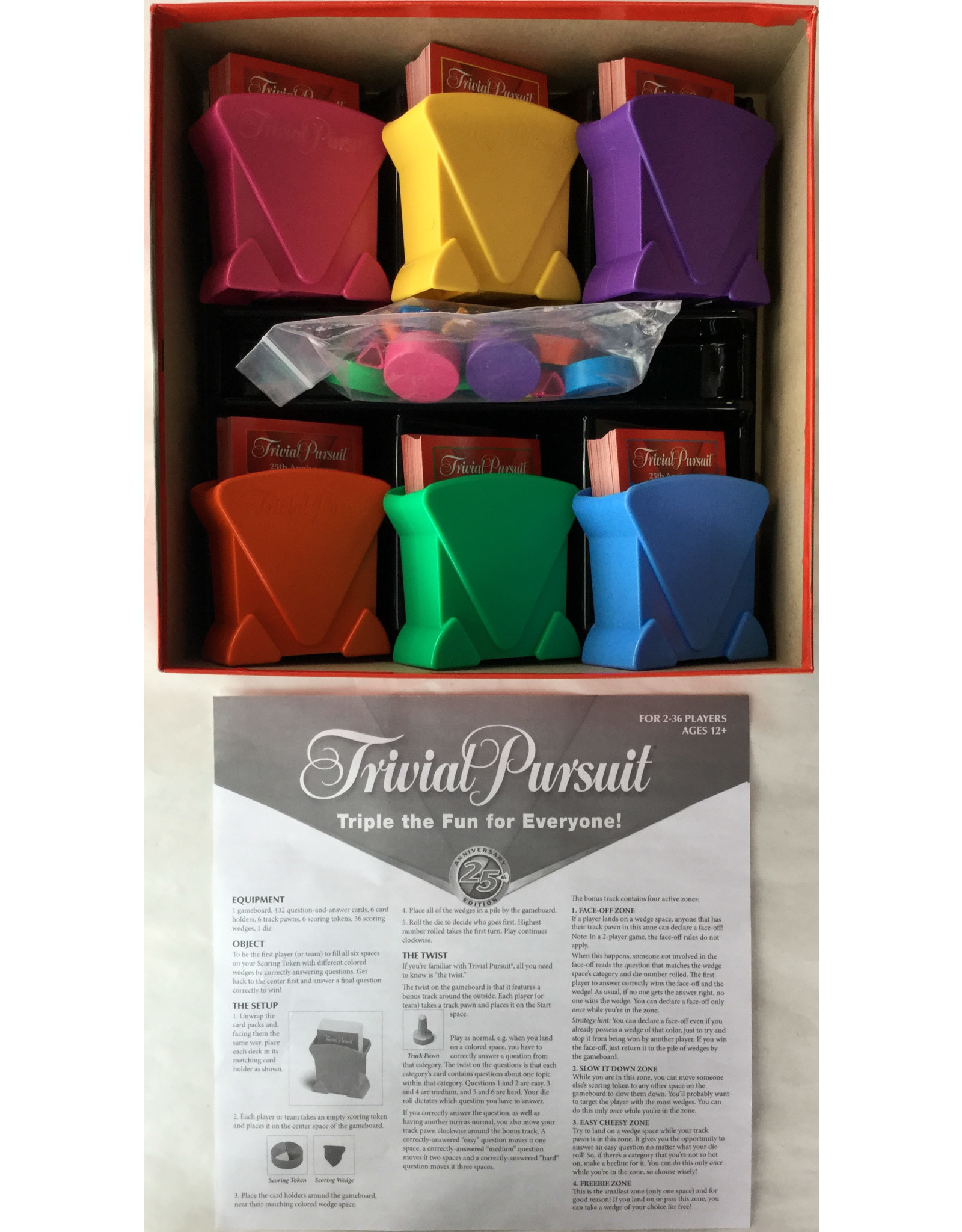 PARKER BROTHERS Trivial Pursuit 25th Anniversary Edition
