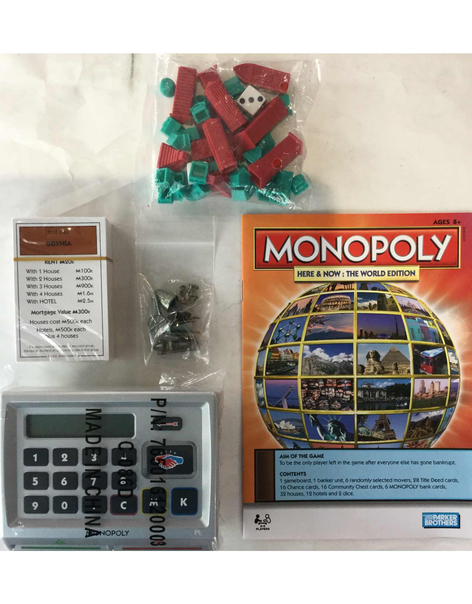 PARKER BROTHERS Monopoly: Here and Now: World Edition (2005)