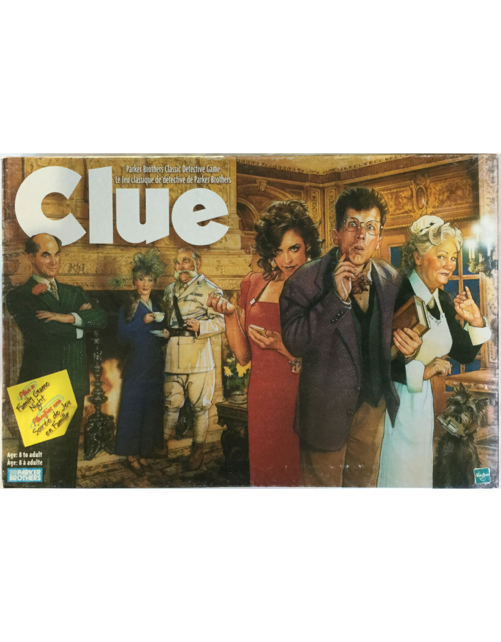 PARKER BROTHERS Clue (1949) (Made in 1996) (used)
