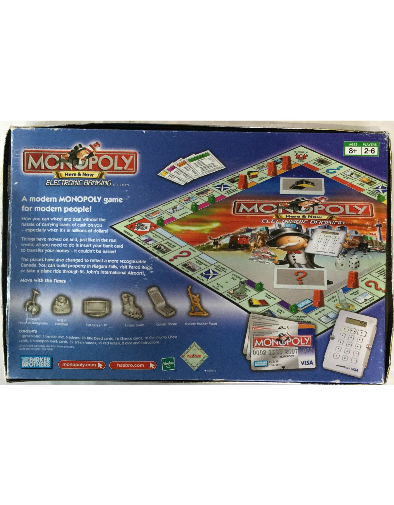 PARKER BROTHERS Monopoly Here and Now - Electronic Banking Edition (2006)