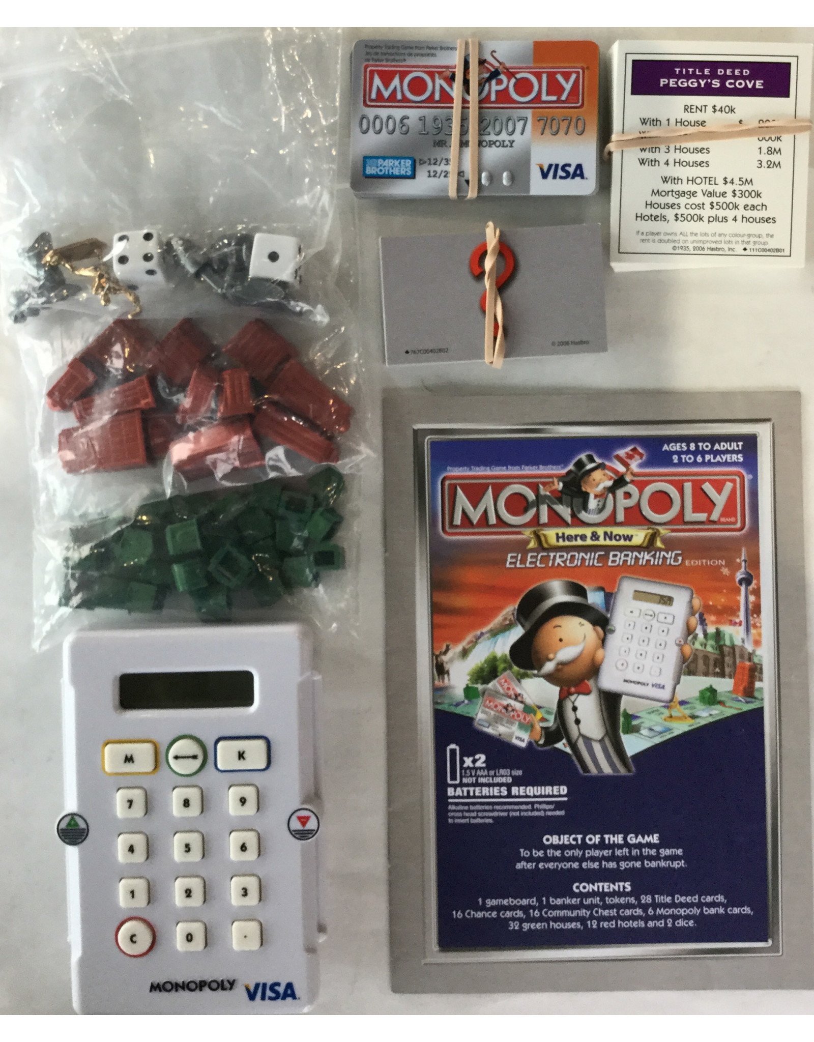PARKER BROTHERS Monopoly Here and Now - Electronic Banking Edition (2006)