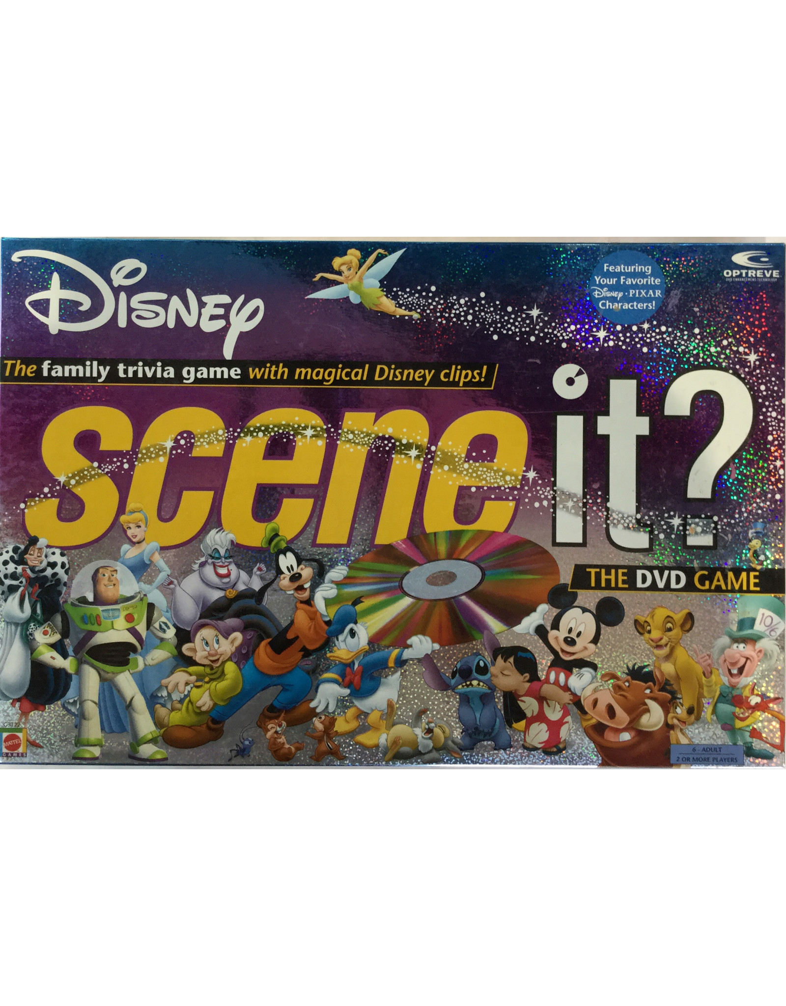 Mattel Scene It? Disney (2004) (dvd game) (used)