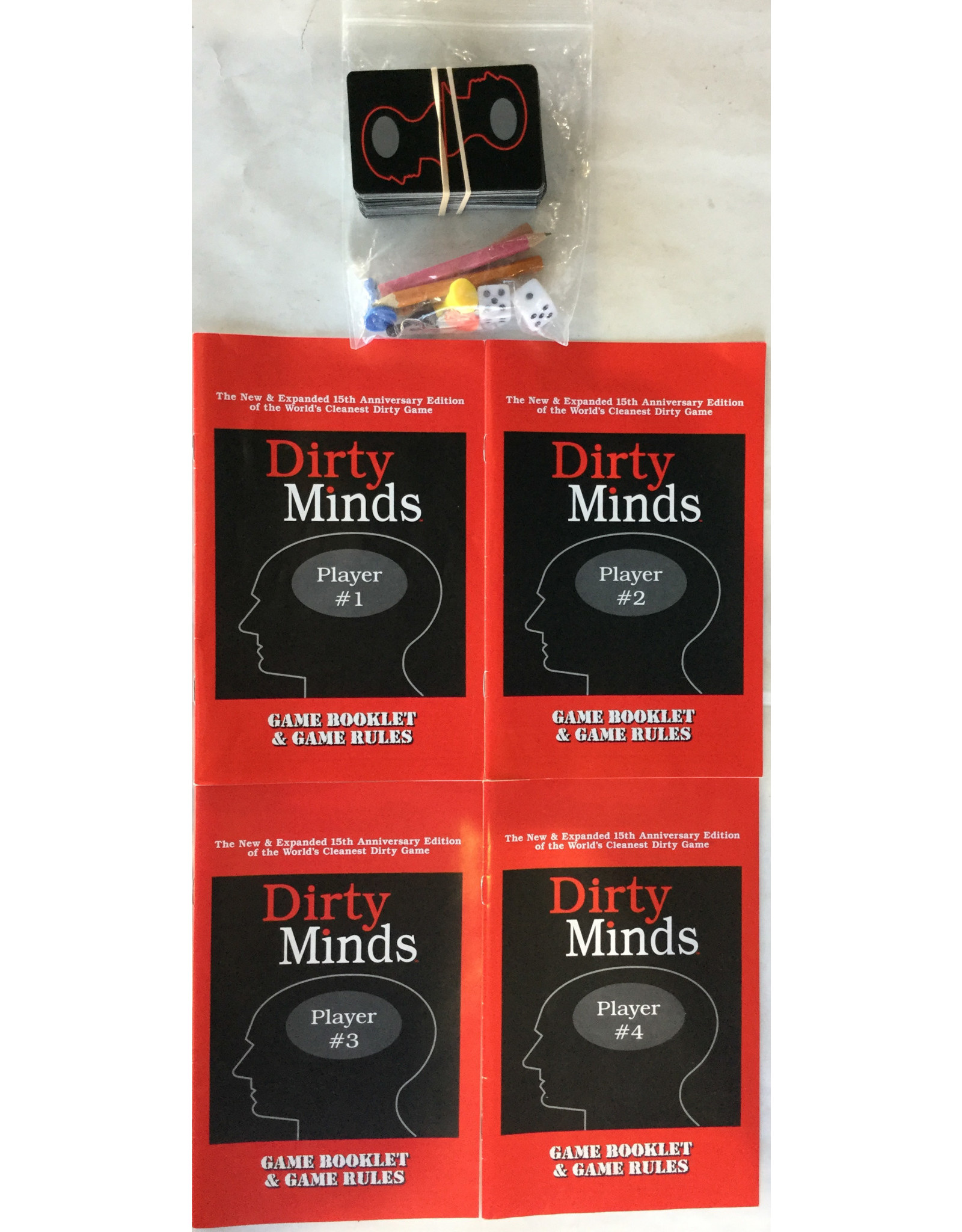 TDC Games Dirty Minds: The Game of Naughty Clues (1990) (made in 2006) (used)