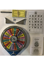 Pressman Wheel Of Fortune Deluxe (1986) (25th Silver Anniversary Edition) (Made in 2007) (used)
