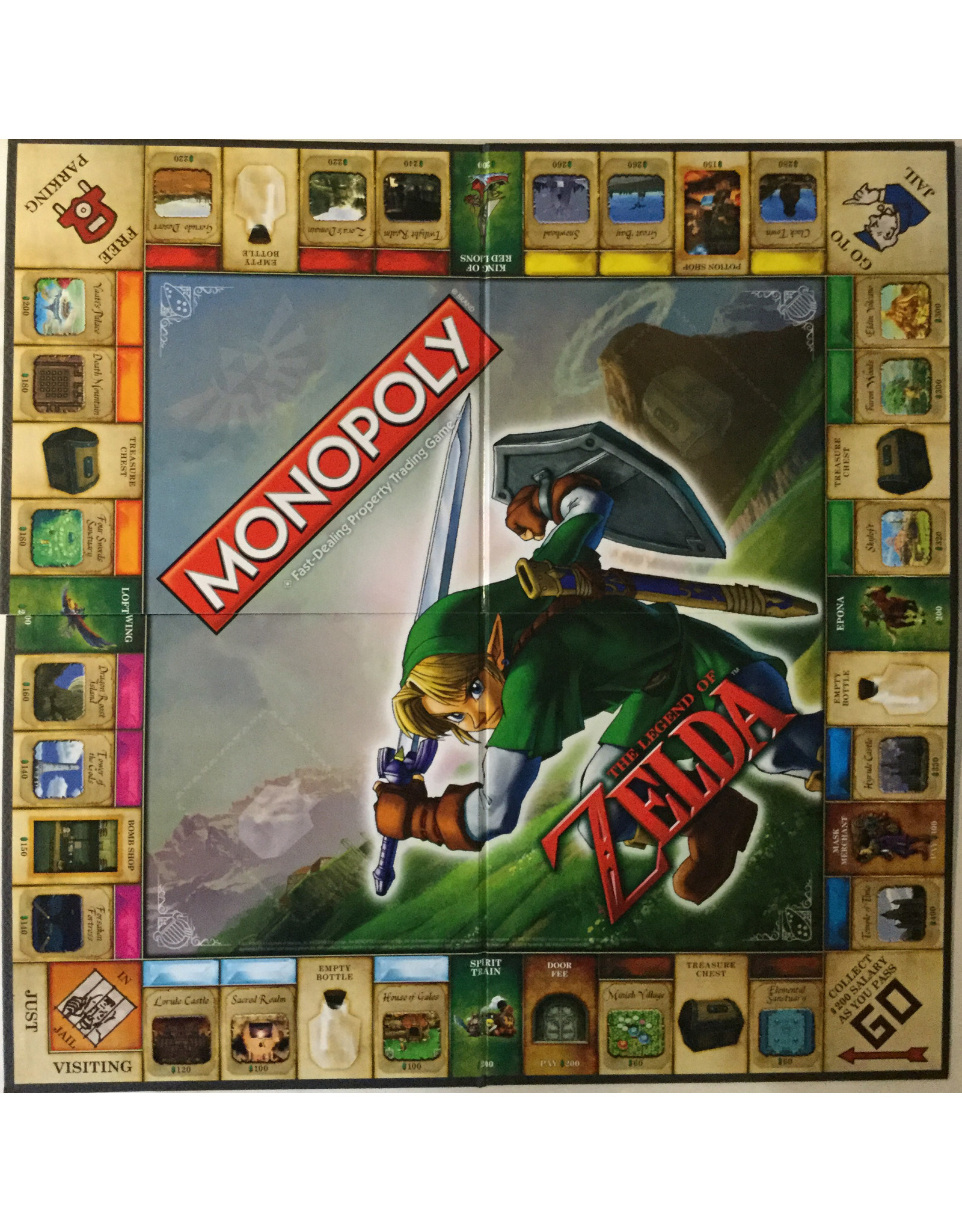 Hasbro Monopoly: The Legend of Zelda (2014) (Collectors Edition) (used)