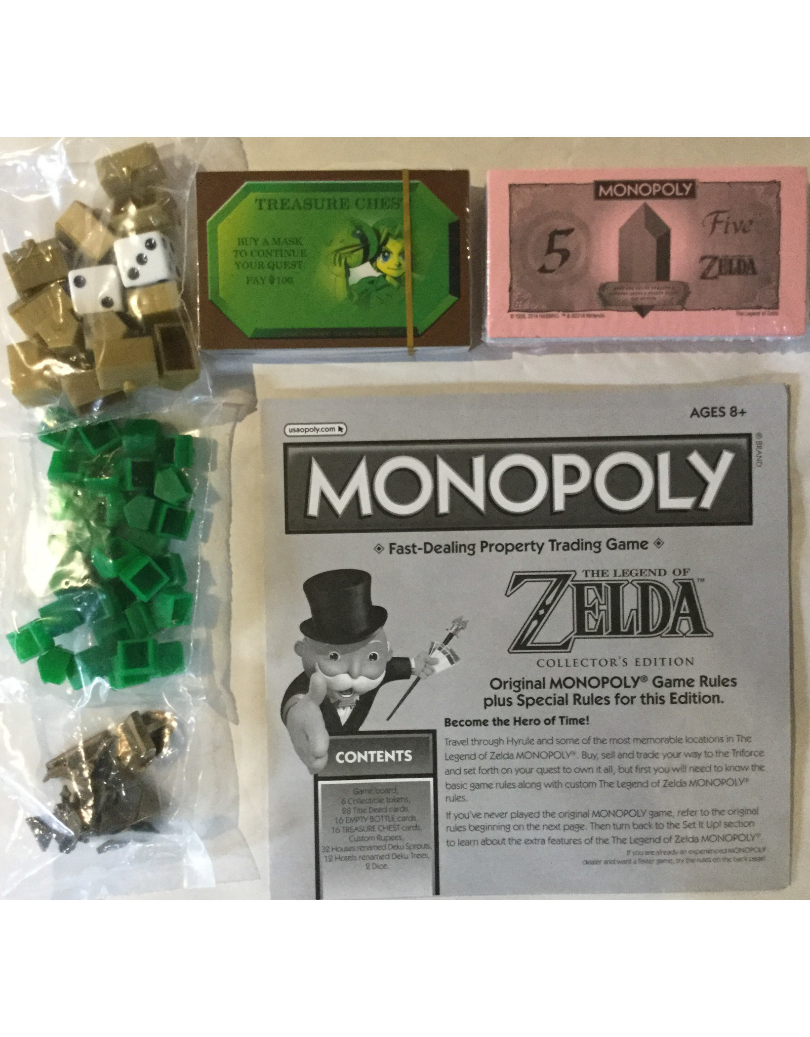 Hasbro Monopoly: The Legend of Zelda (2014) (Collectors Edition) (used)