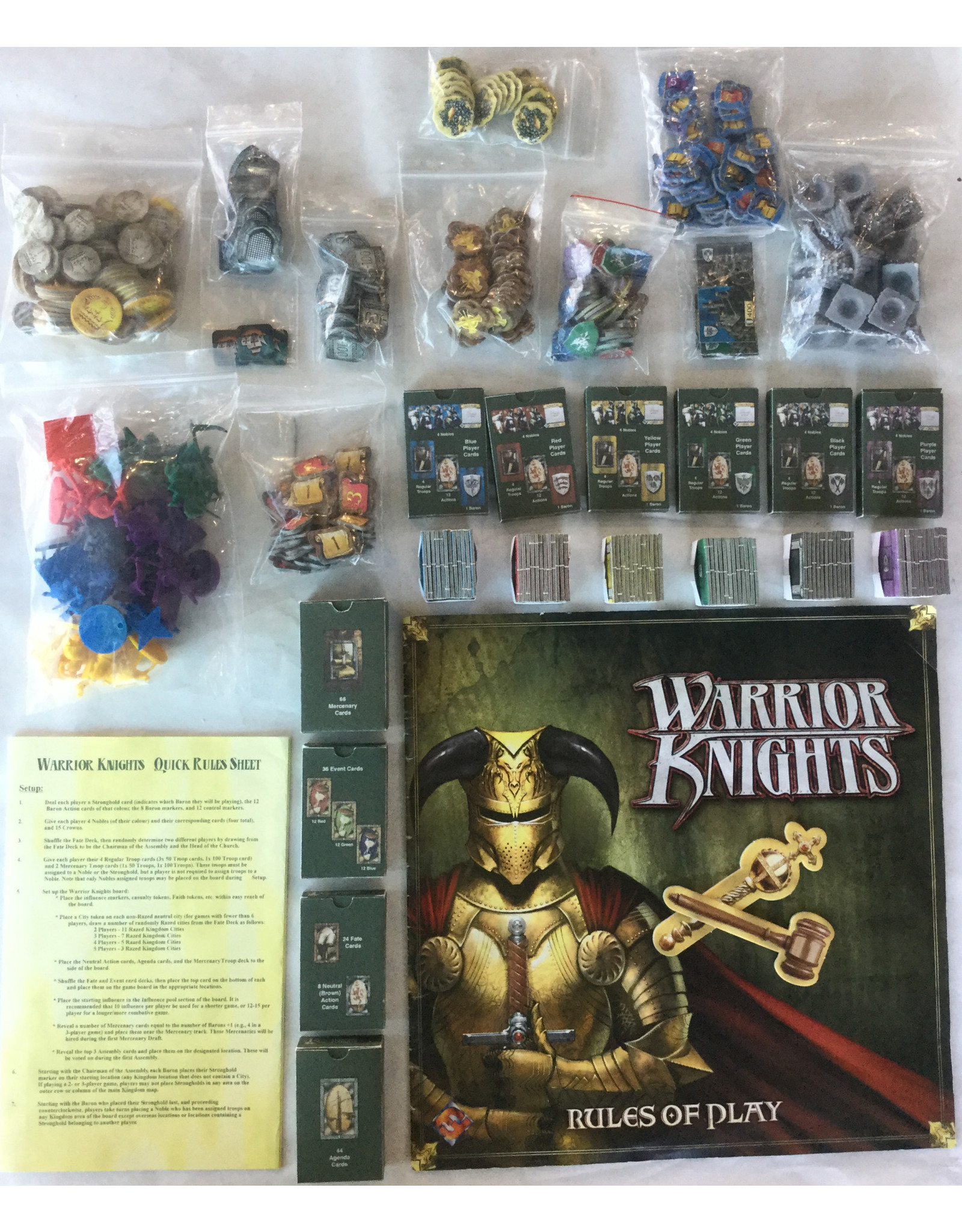 Fantasy Flight Games Warrior Knights (2006) (used)