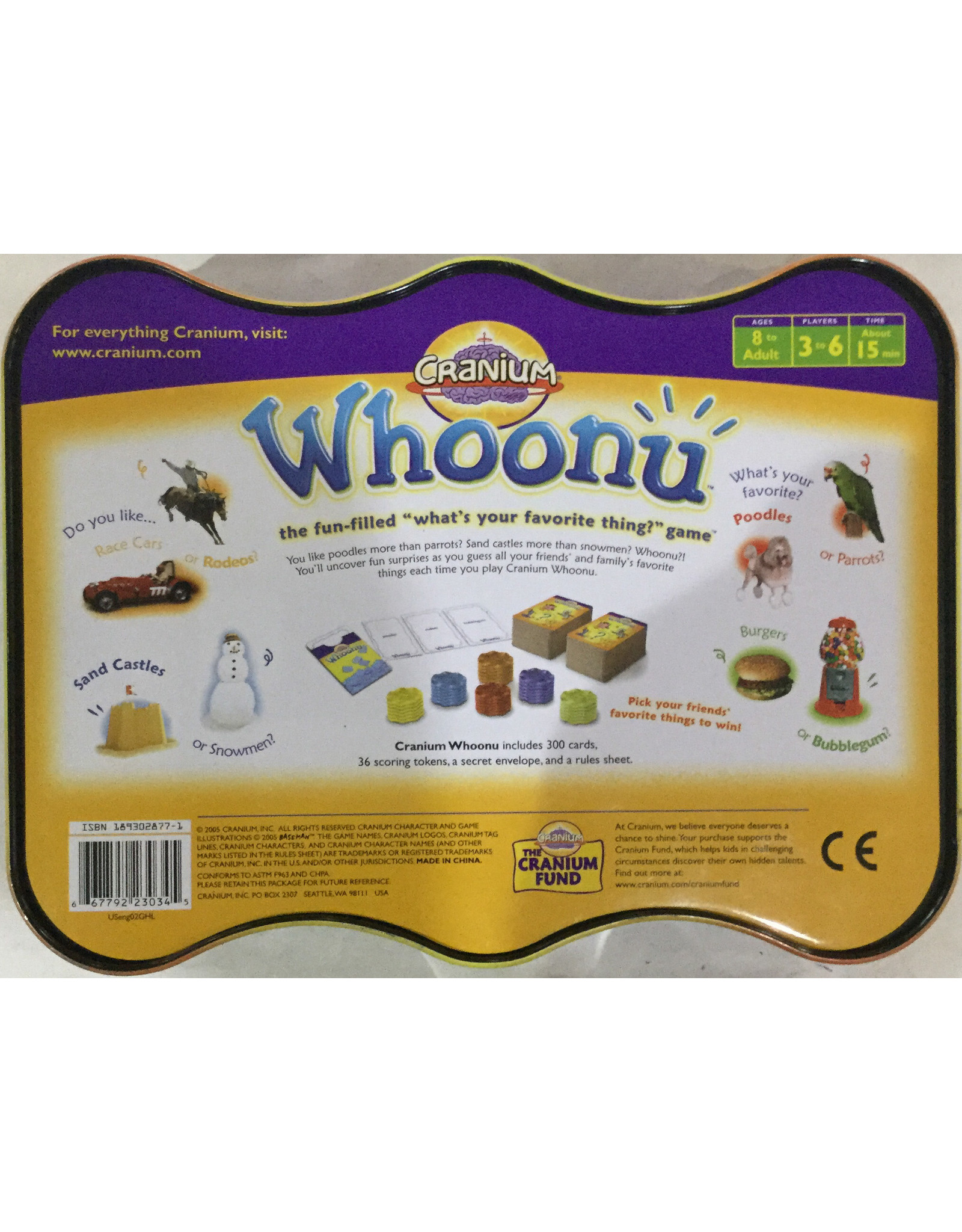 Cranium Inc. Cranium Whoonu (2005)