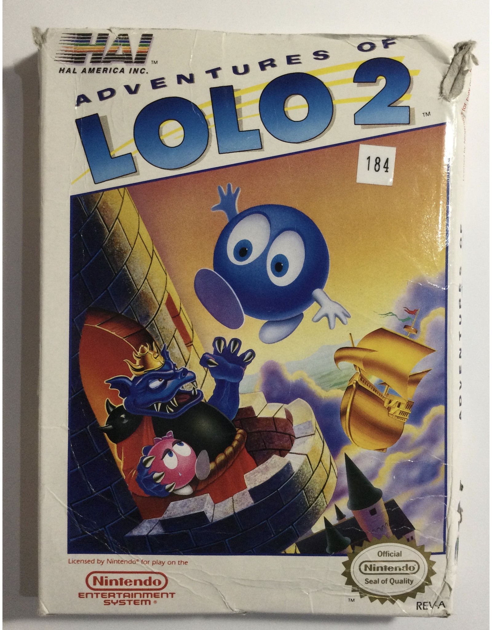 HAL America Inc Adventures of Lolo 2 for Nintendo Entertainment system (NES)