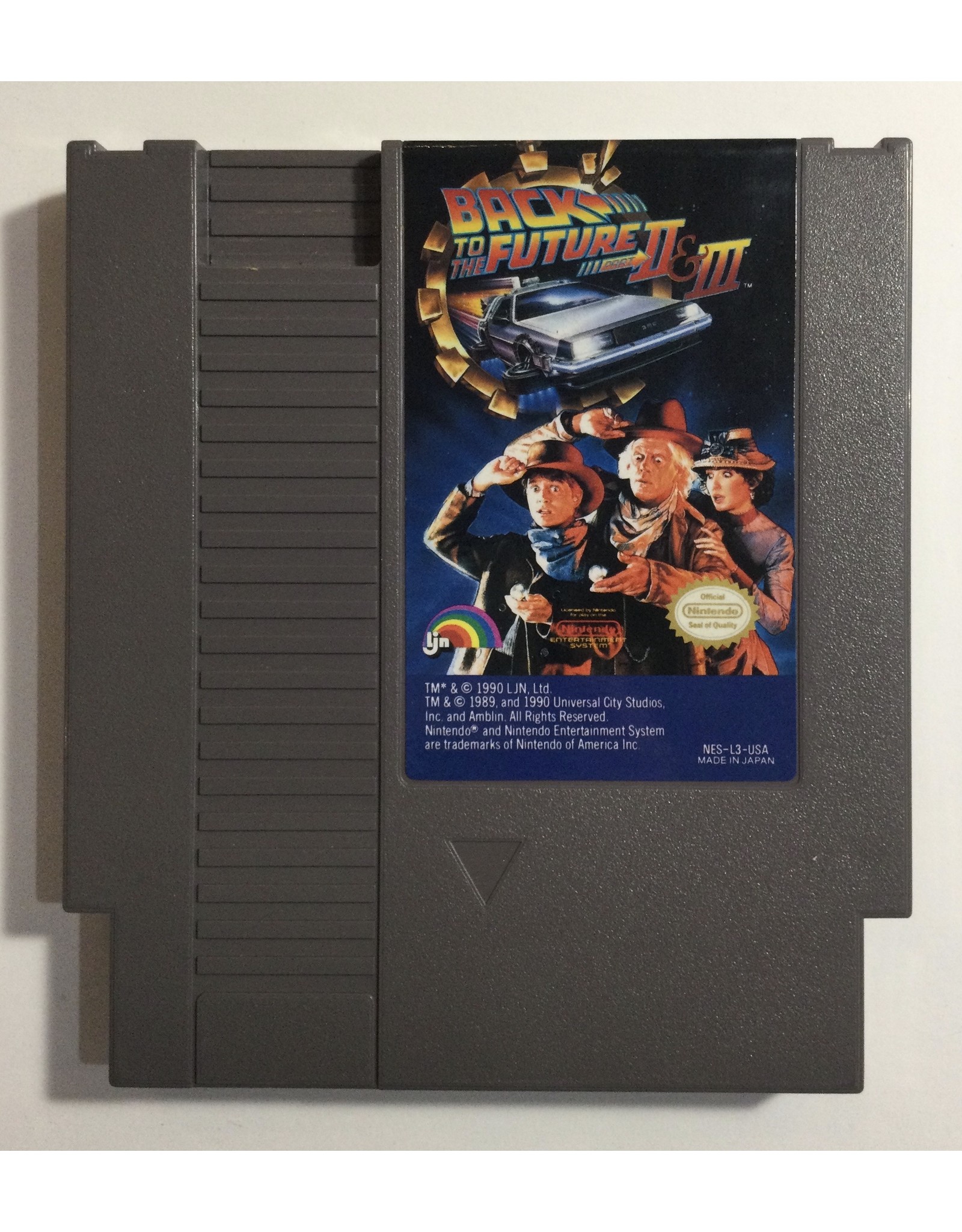 LJN Back to the Future Part II & III for Nintendo Entertainment system (NES)