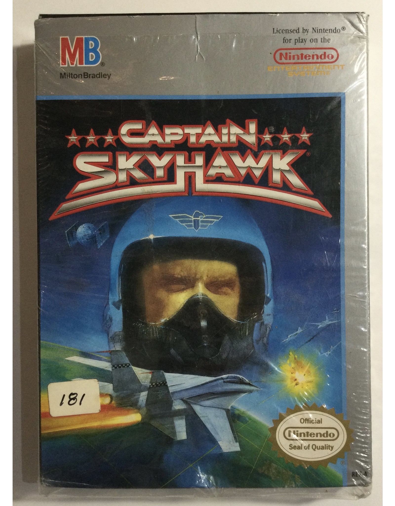 MILTON BRADLEY Captain Skyhawk for Nintendo Entertainment system (NES)