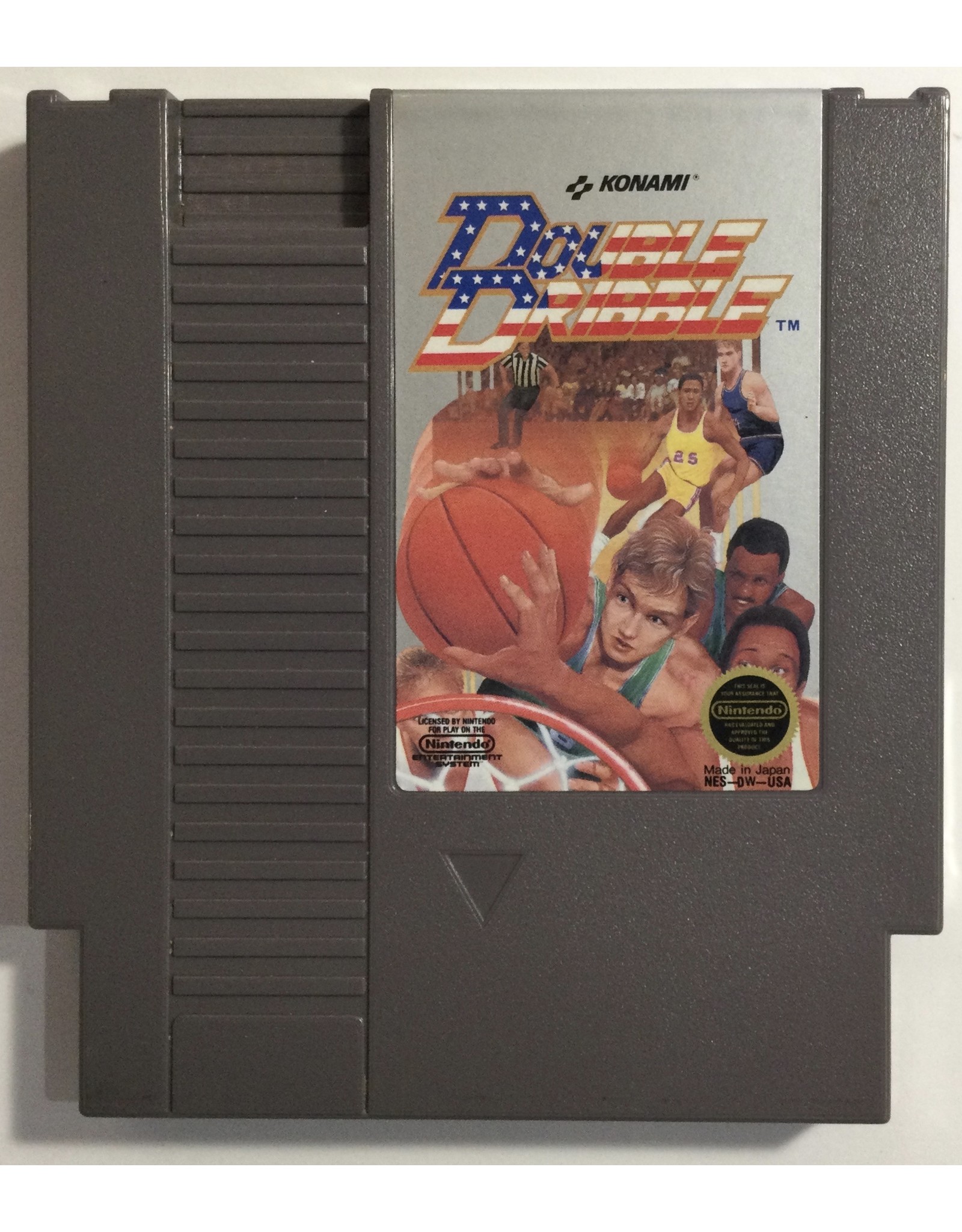 KONAMI Double Dribble for Nintendo Entertainment system (NES)
