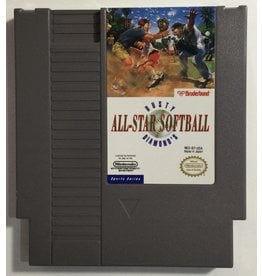 BRODERBUND Dusty Diamond's All-Star Softball for Nintendo Entertainment system (NES)