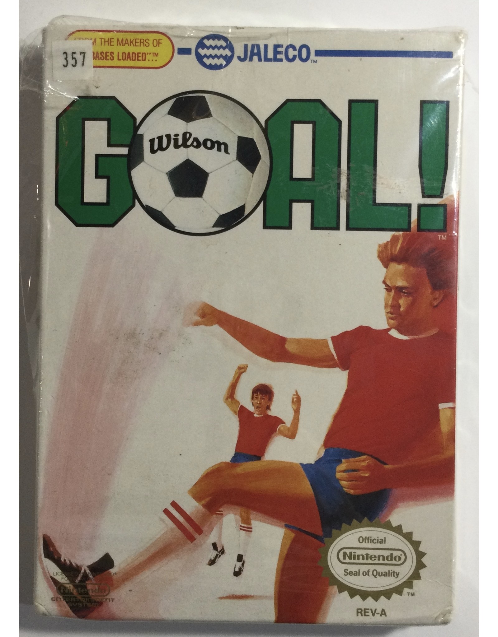 JALECO GOAL! for Nintendo Entertainment system (NES)