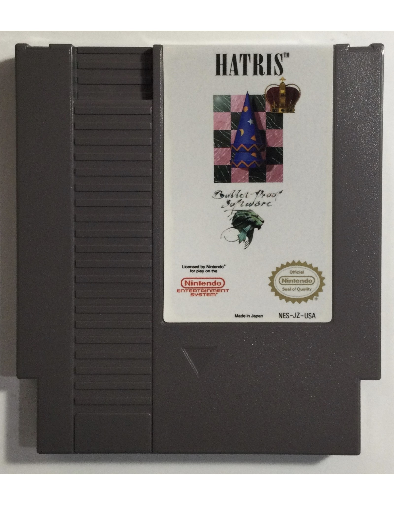 BULLET PROOF SOFTWARE Hatris for Nintendo Entertainment system (NES) - CIB