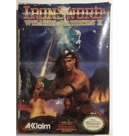 ACCLAIM Iron Sword Wizards and Warriors II for Nintendo Entertainment system (NES)