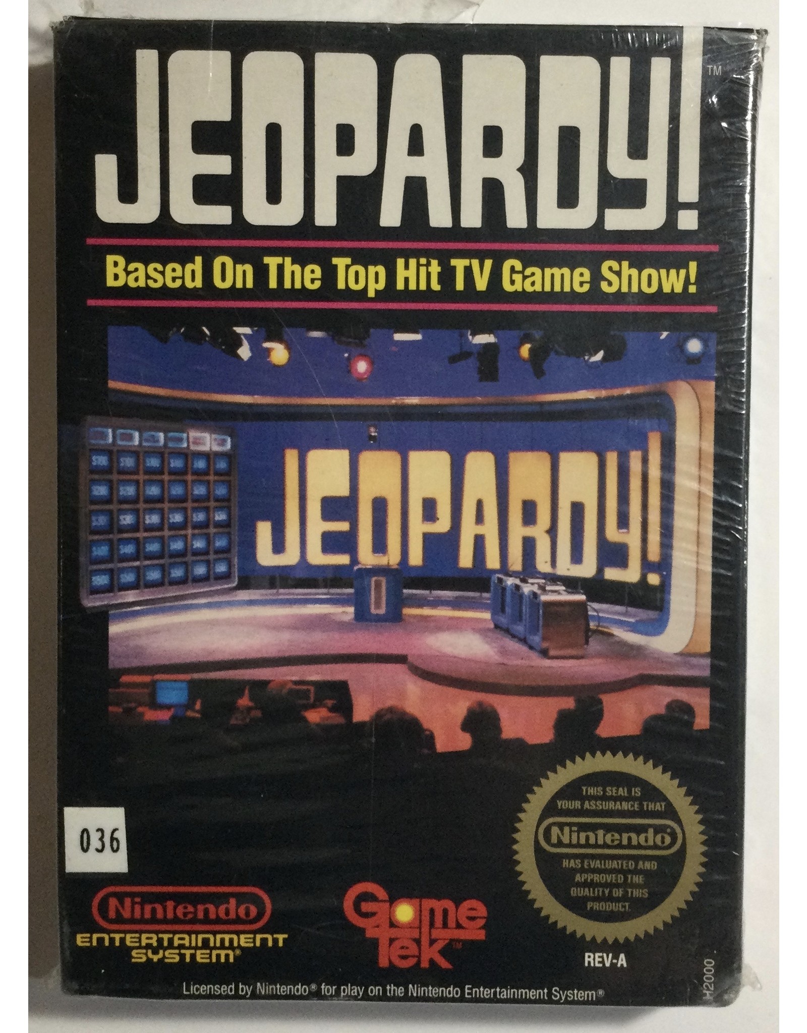 GAMETEK Jeopardy! for Nintendo Entertainment system (NES)