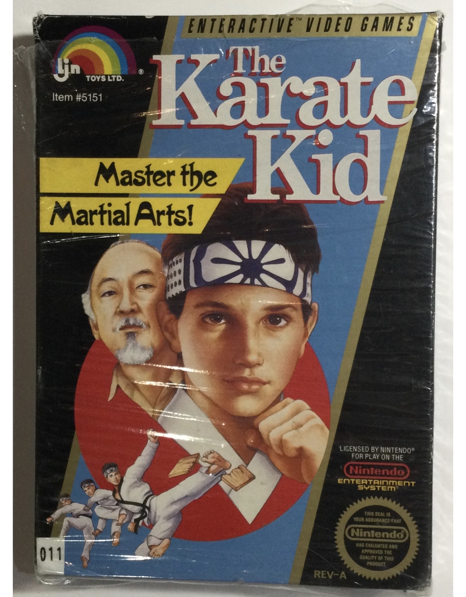 LJN The Karate Kid for Nintendo Entertainment system (NES)