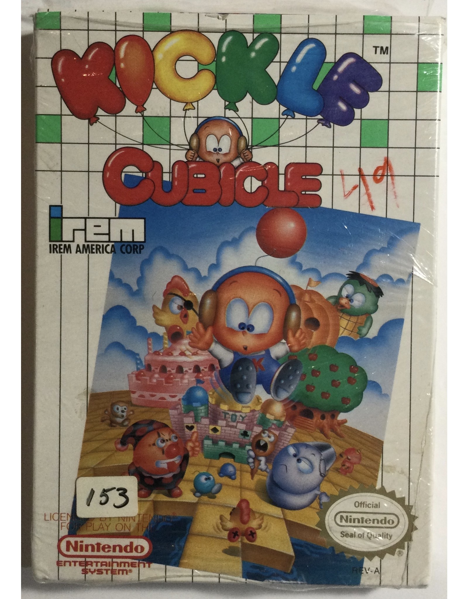 irem Kickle Cubicle for Nintendo Entertainment system (NES)