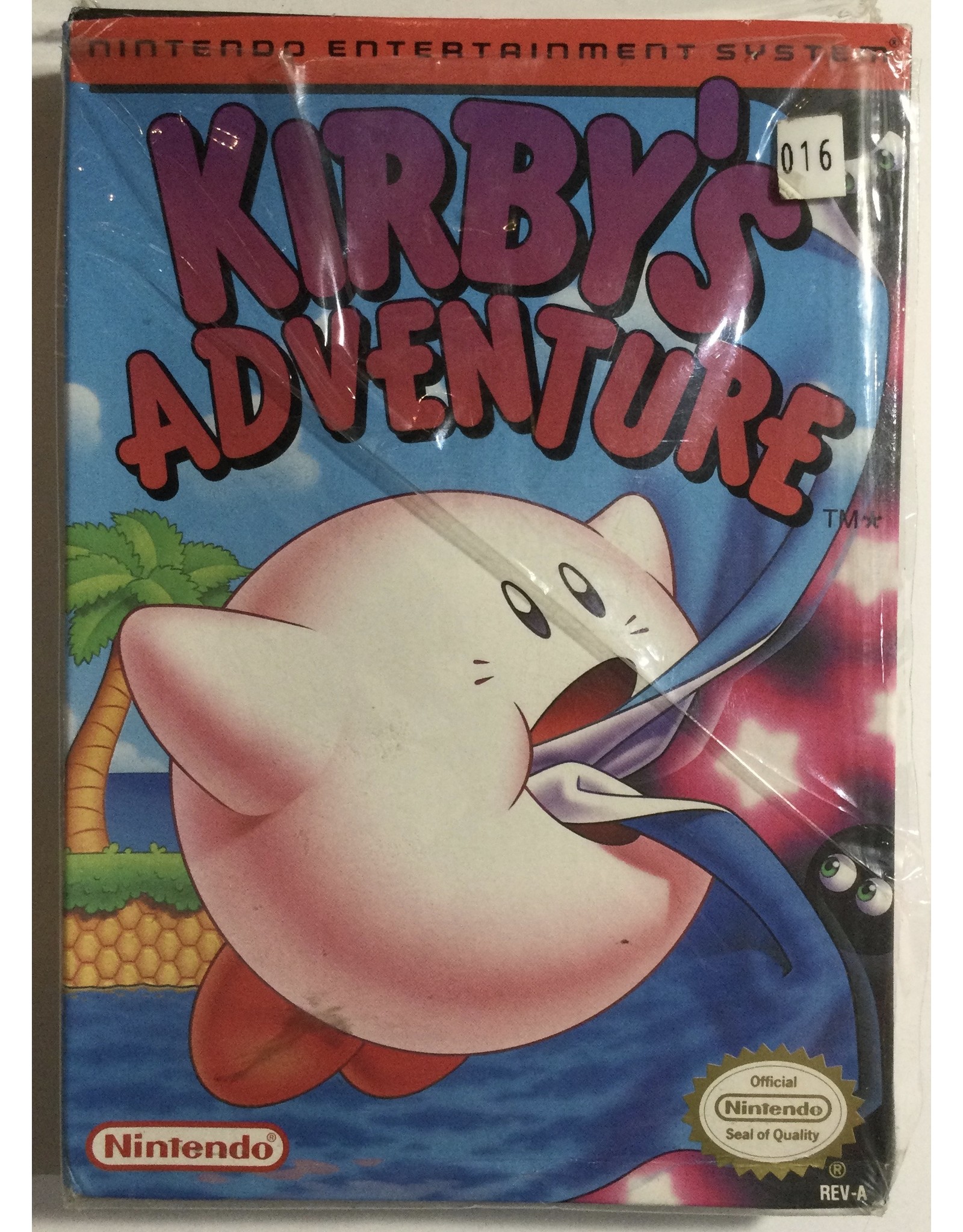 Kirby's Adventure for Nintendo Entertainment system (NES 