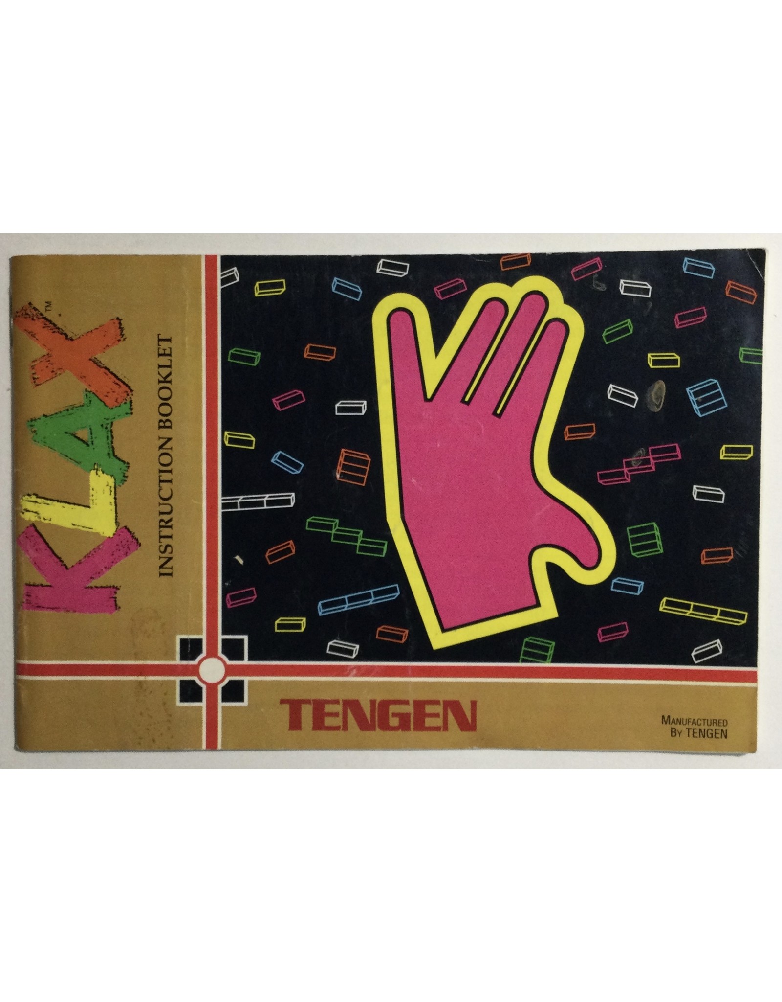 TENGEN KLAX for Nintendo Entertainment system (NES)