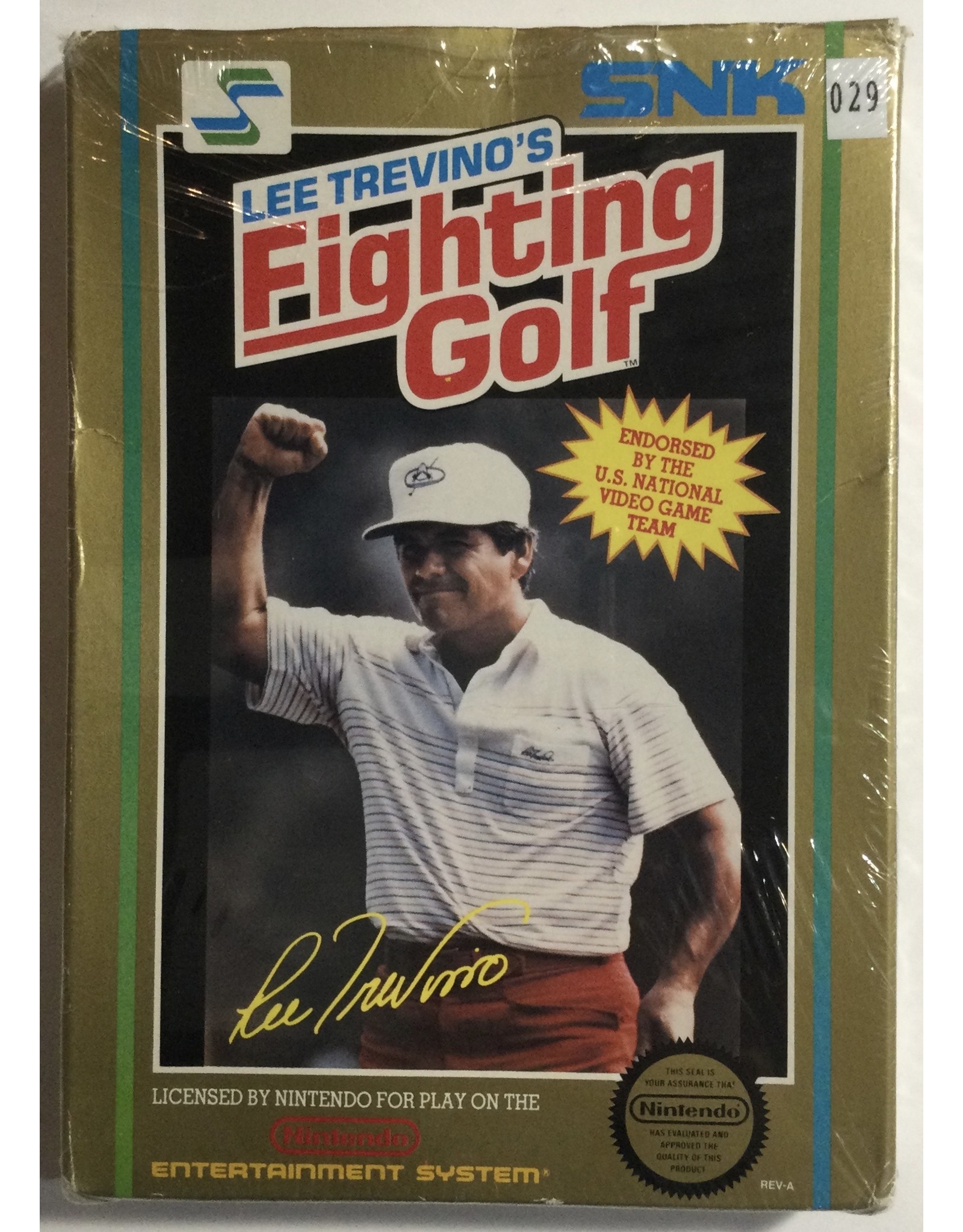 SNK Lee Trevino's Fighting Golf for Nintendo Entertainment system (NES)