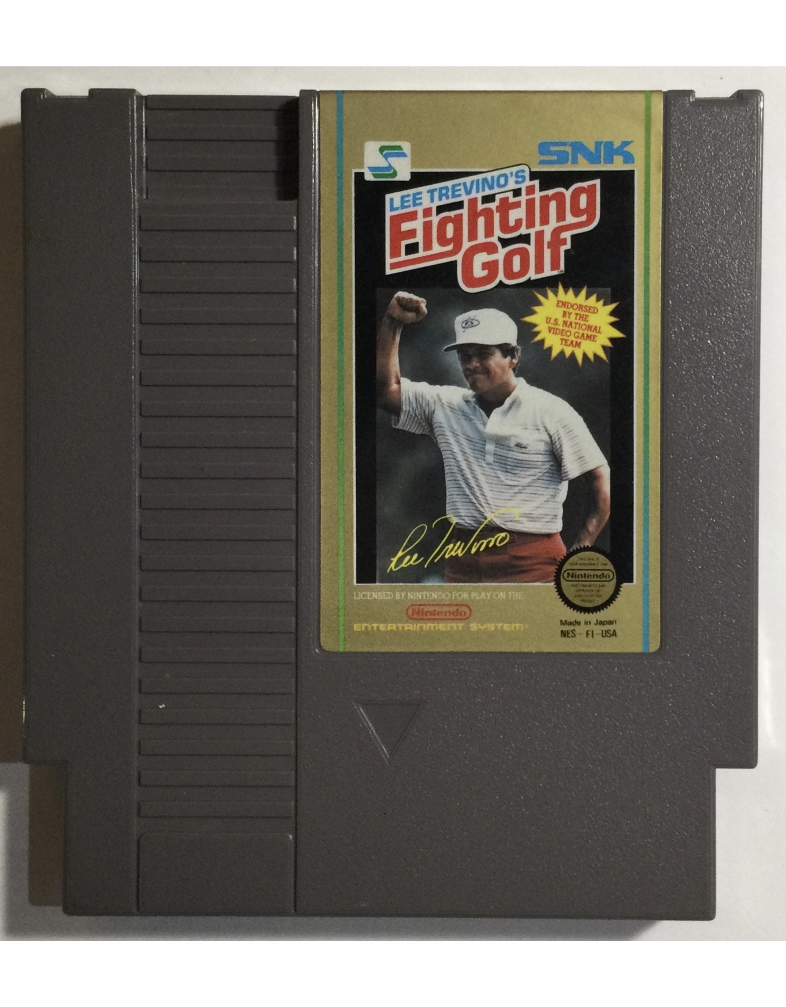 SNK Lee Trevino's Fighting Golf for Nintendo Entertainment system (NES)