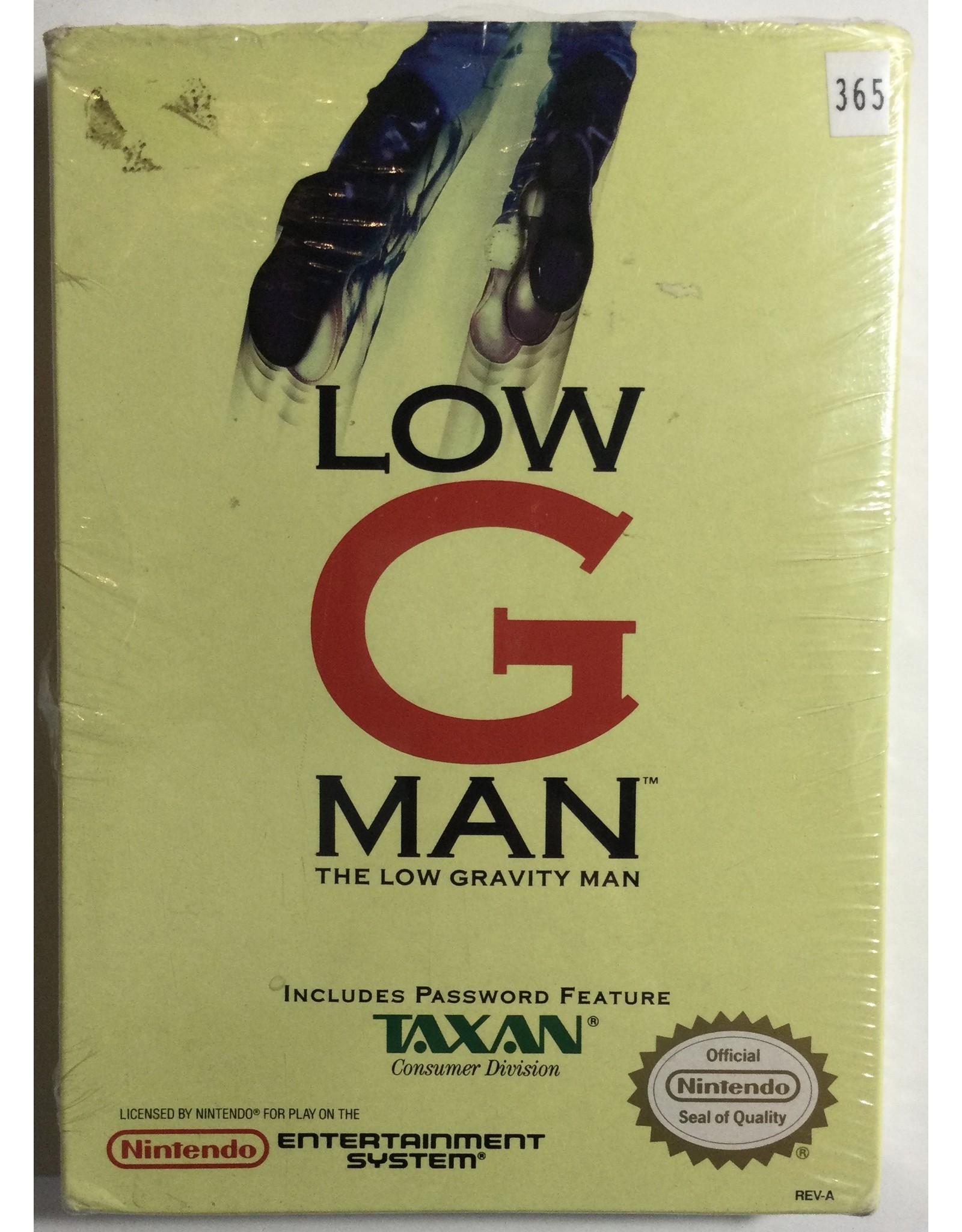 TAXAN Low G Man: The Low Gravity Man for Nintendo Entertainment system (NES)