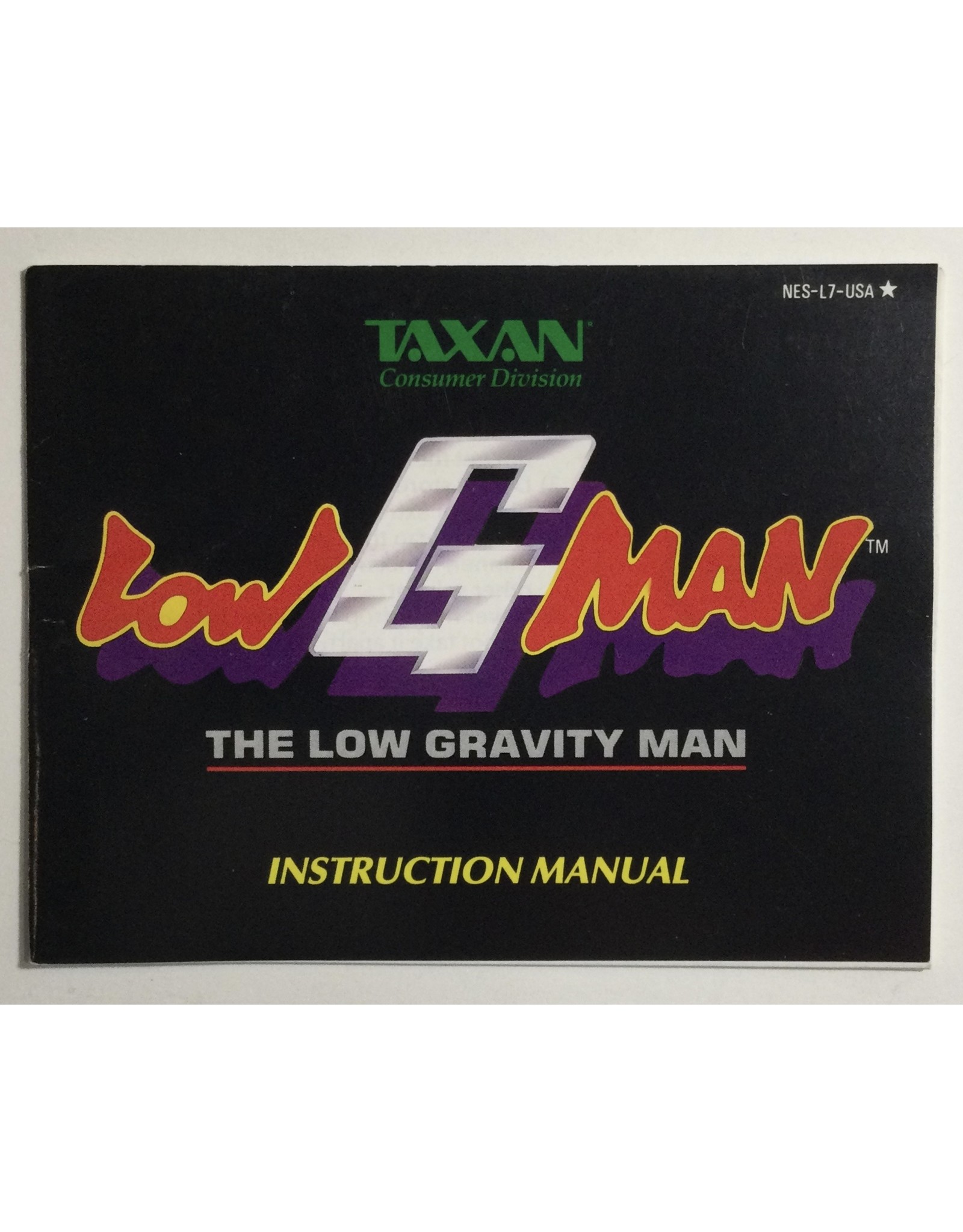 TAXAN Low G Man: The Low Gravity Man for Nintendo Entertainment system (NES)