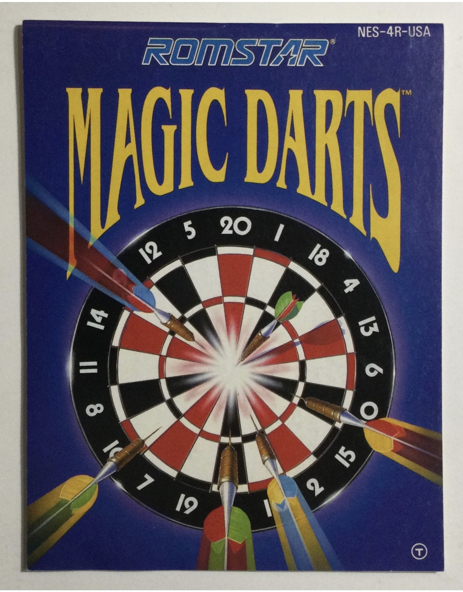 ROMSTAR Magic Darts for Nintendo Entertainment system (NES)