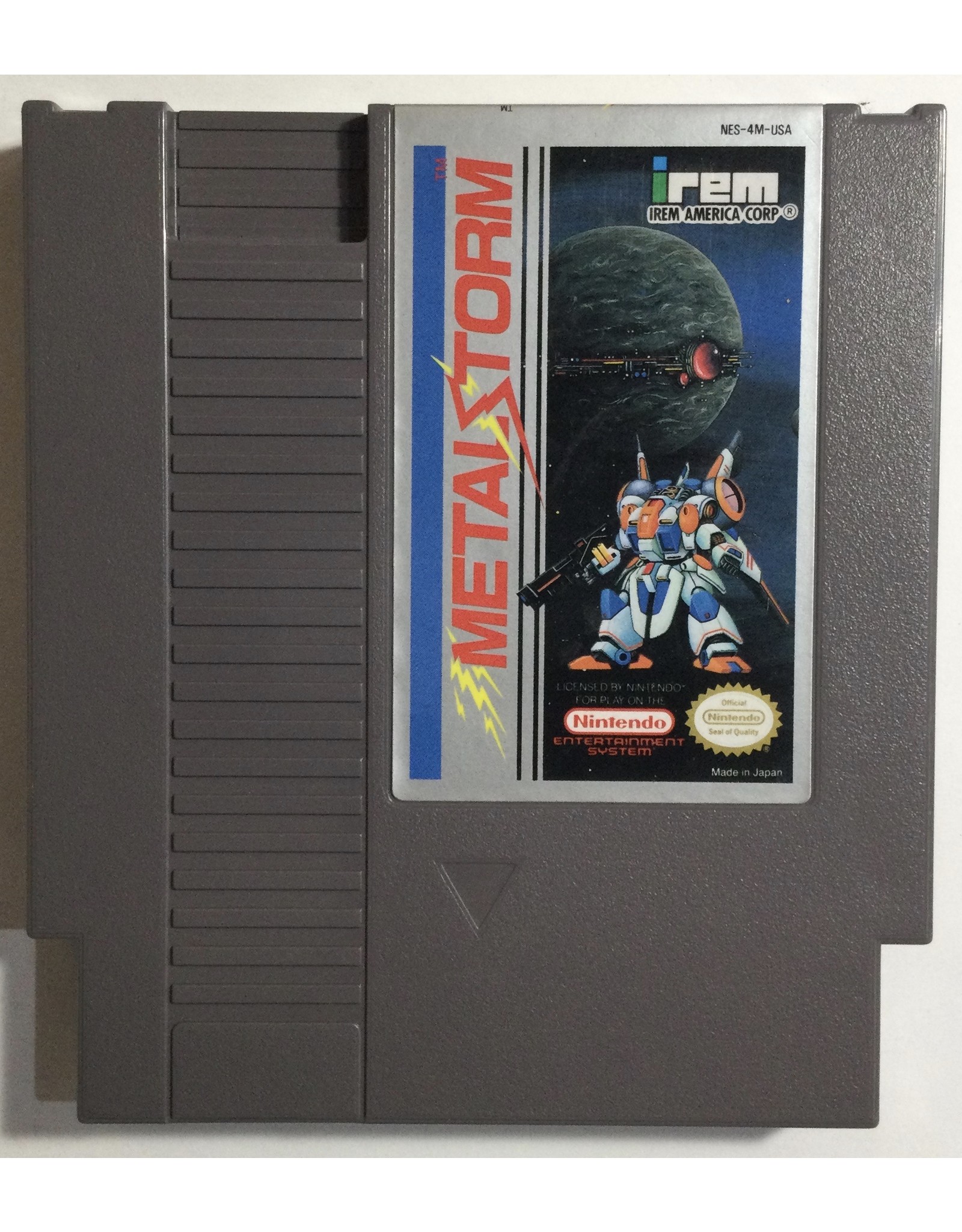irem Metalstorm for Nintendo Entertainment system (NES)