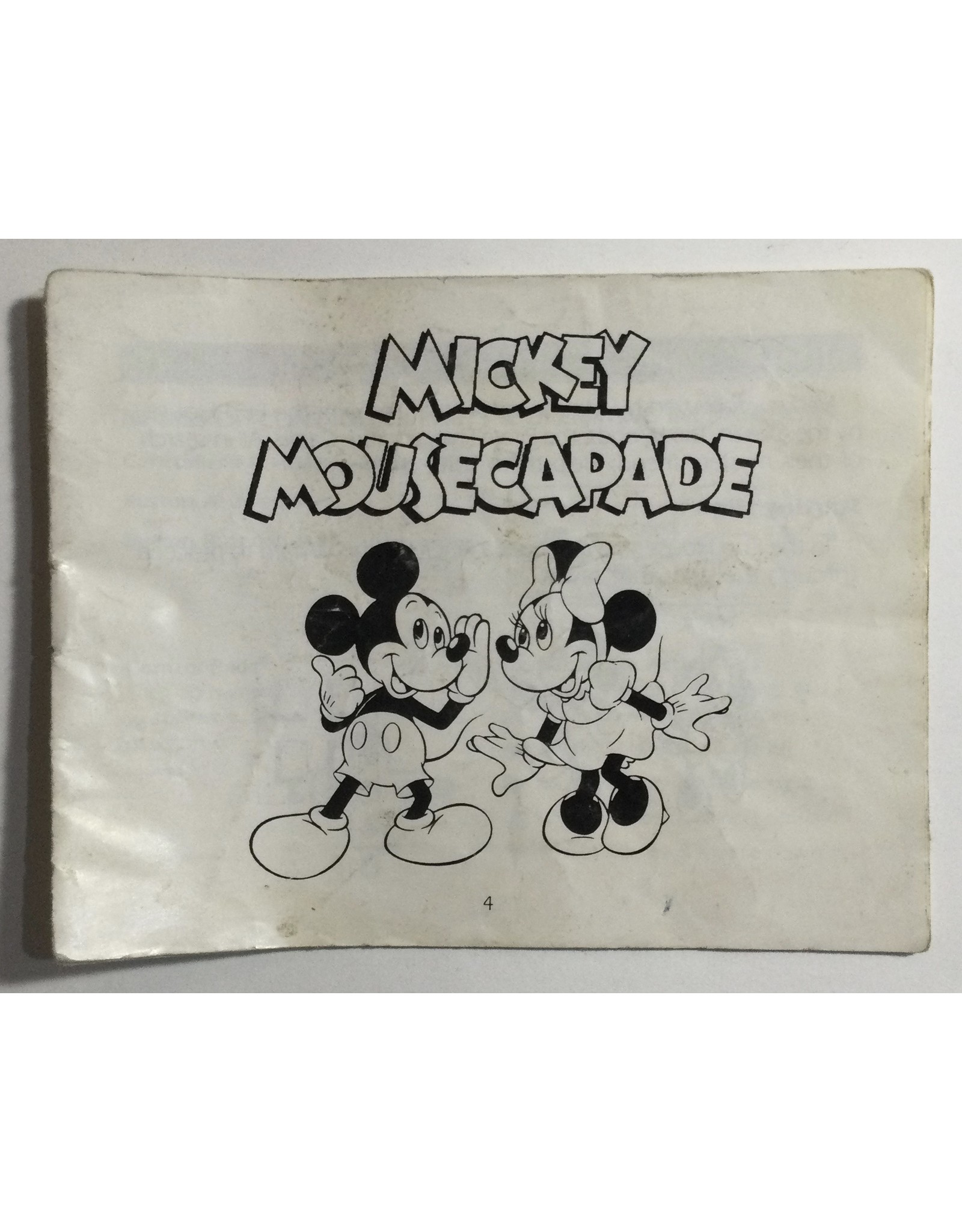 CAPCOM Mickey Mousecapade for Nintendo Entertainment system (NES)